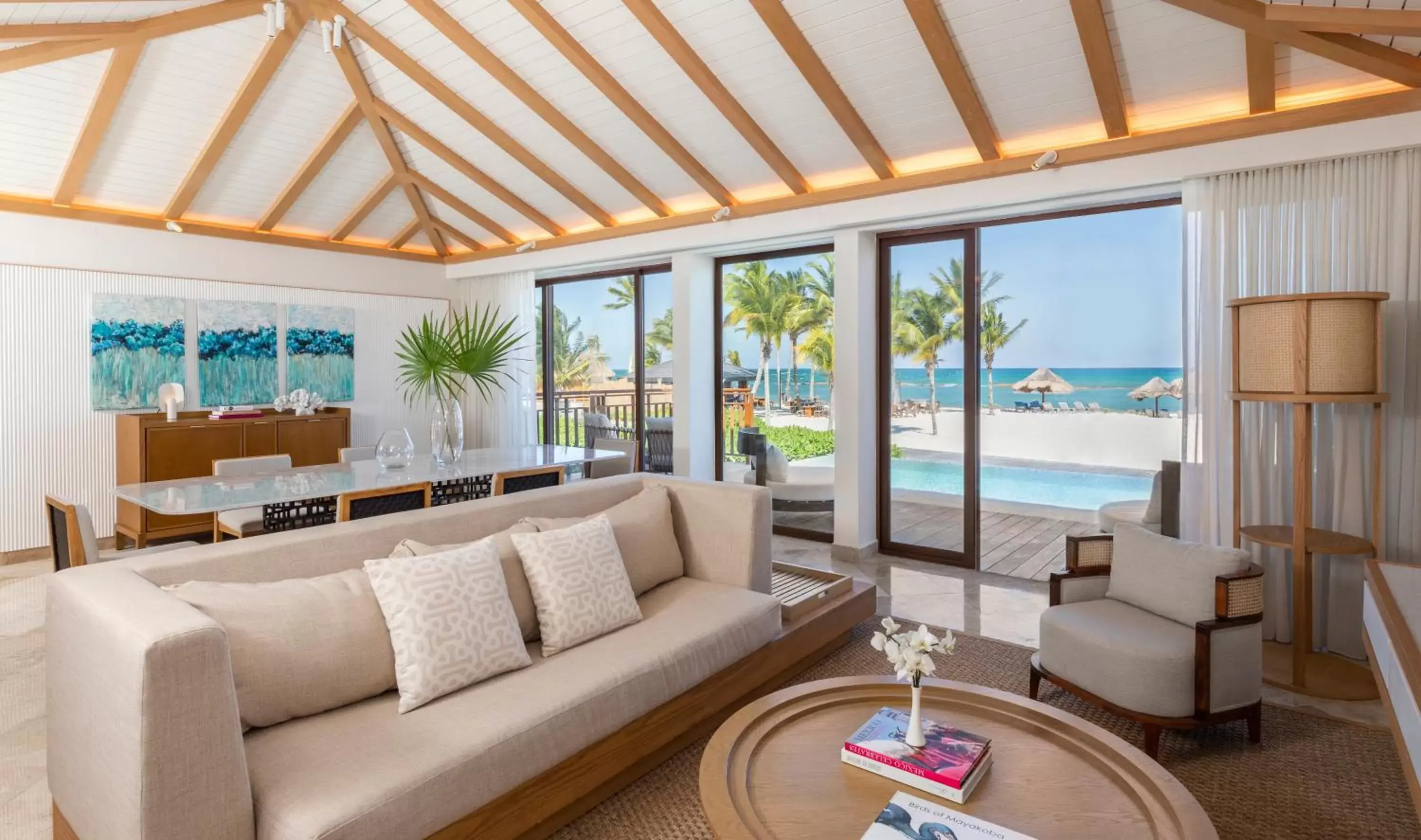 Living room, Seating Area in Fairmont Mayakoba