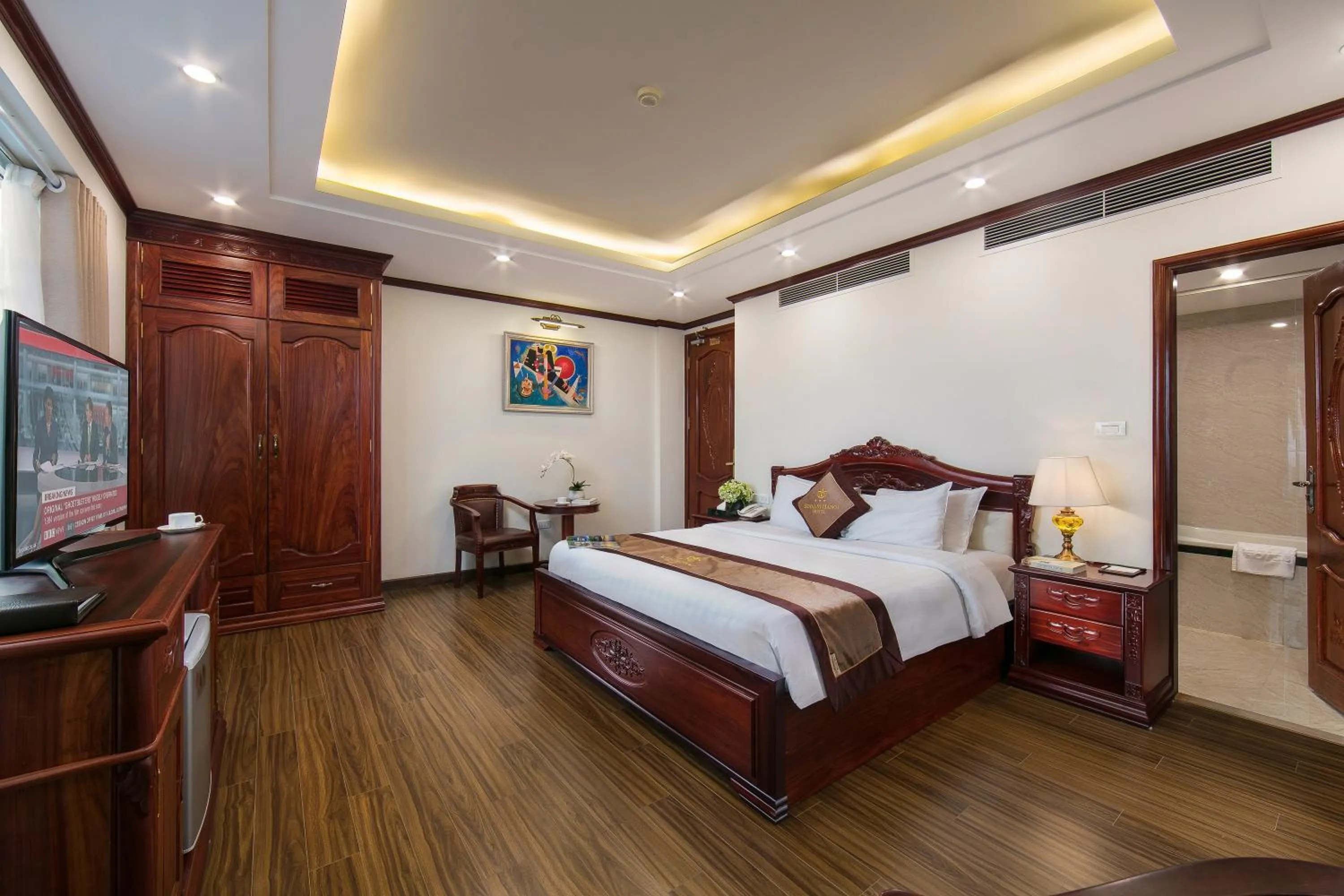 Bedroom, Bed in Royal St Hanoi Hotel
