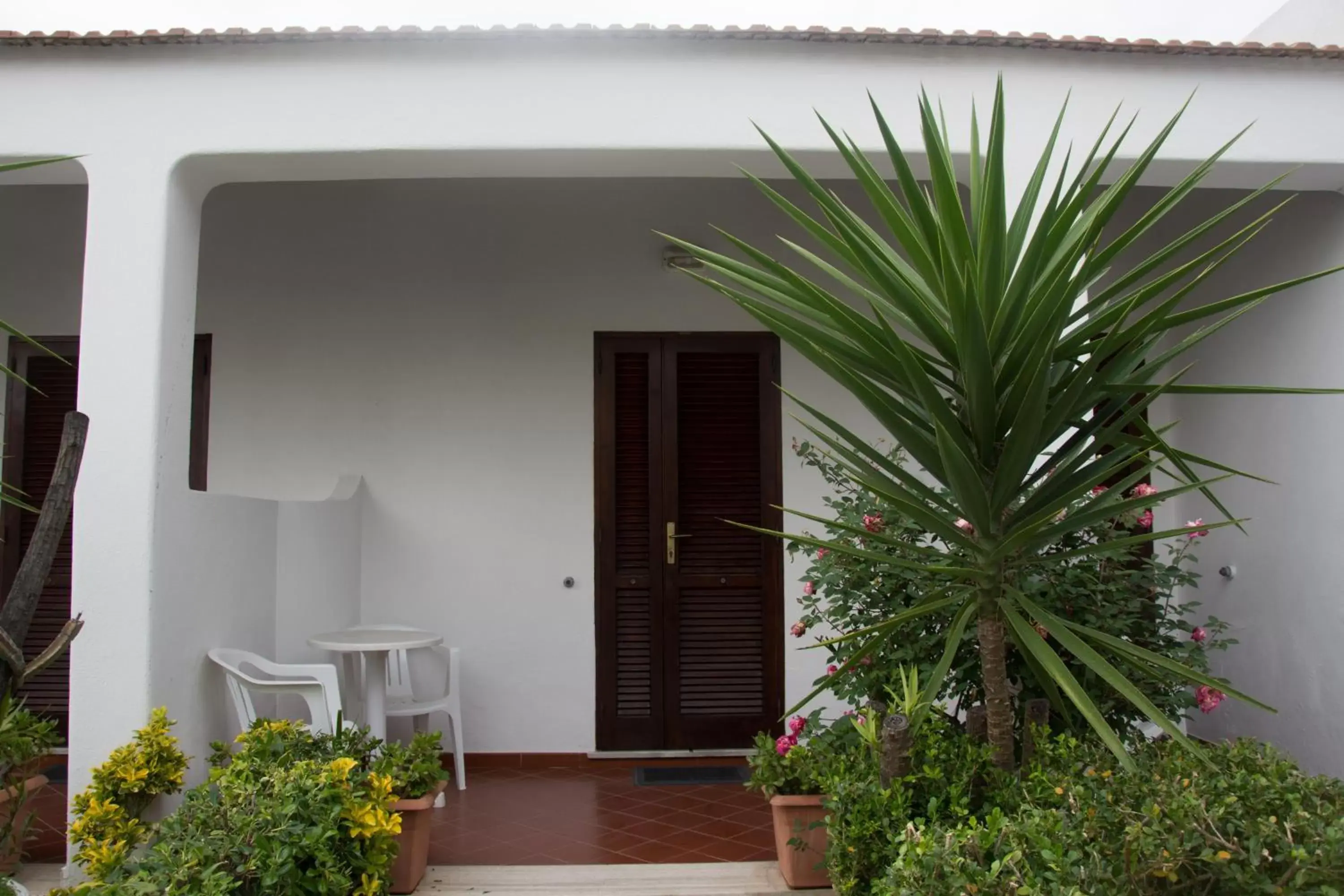 Patio in Hotel Villa Mena