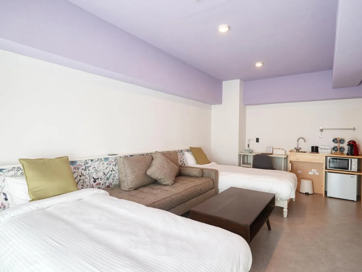 Bed in Glory island okinawa SOBE