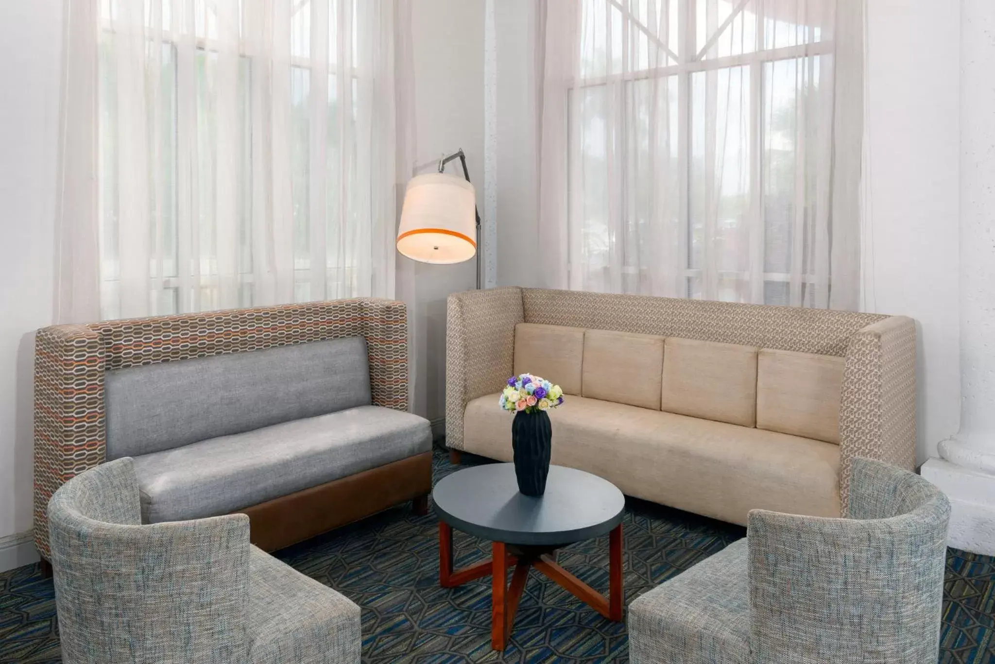 Property building, Seating Area in Holiday Inn Express Miami Airport Doral Area, an IHG Hotel
