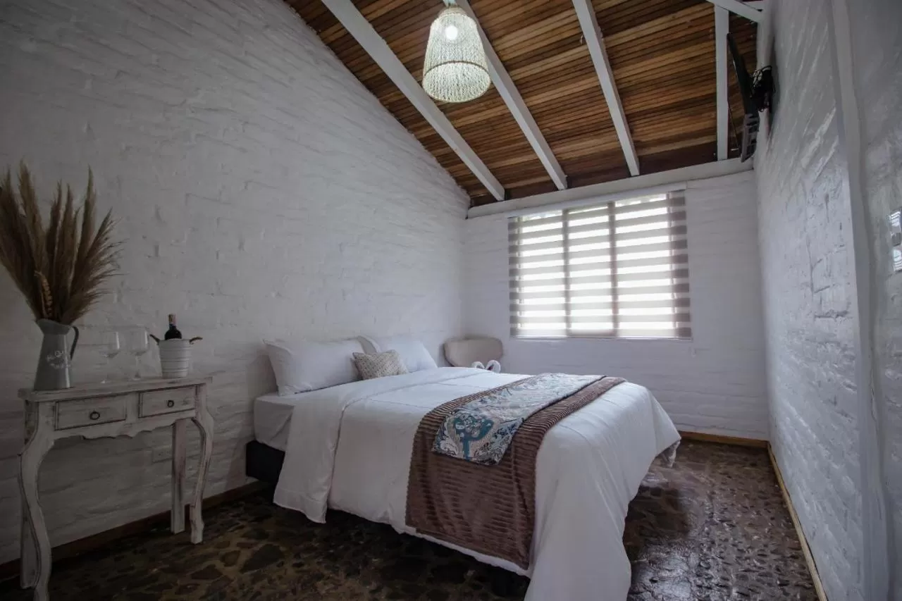 Bed in Rústic Quinta La Aurora