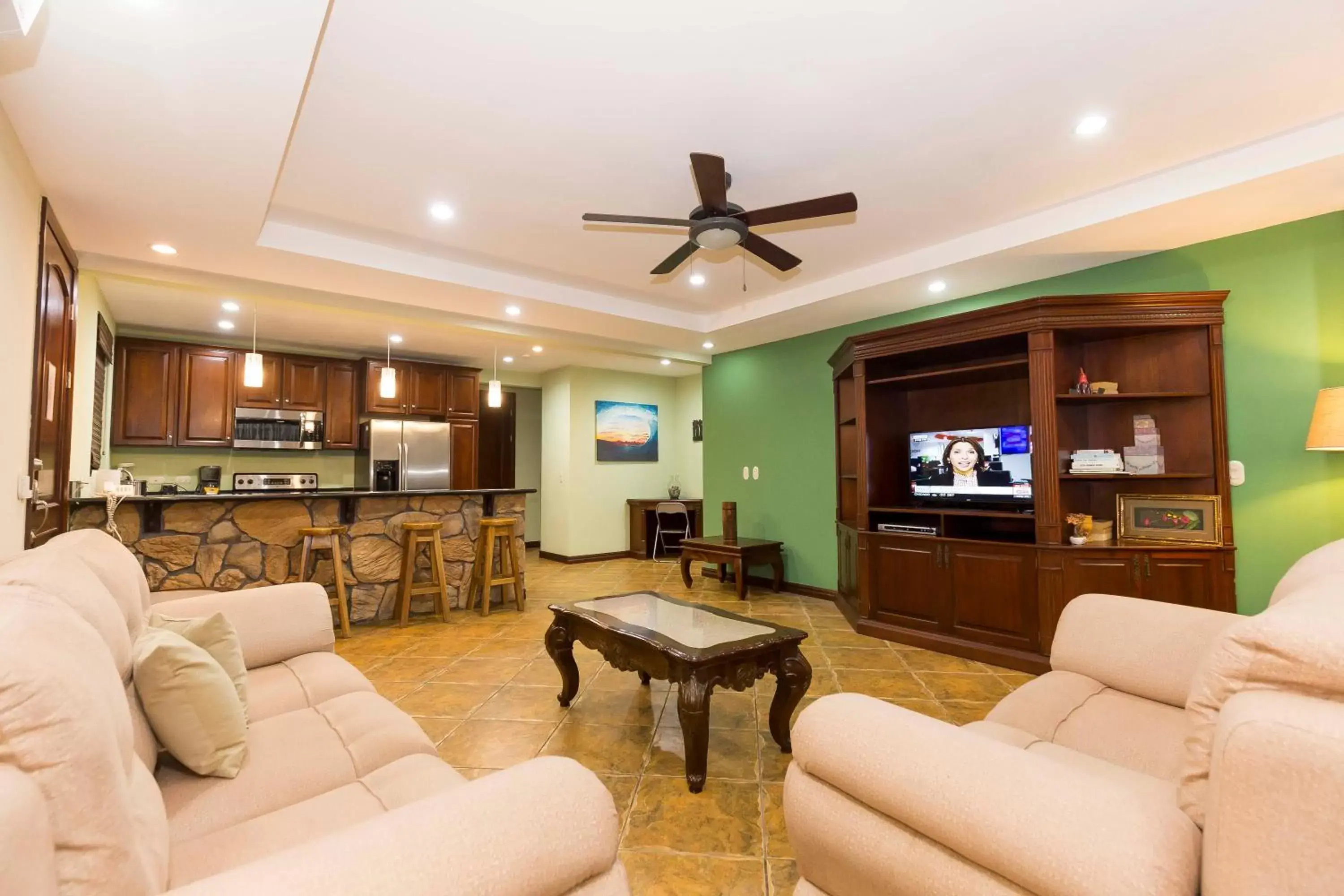 Living room, Seating Area in Monte Carlo Luxury Condominiums