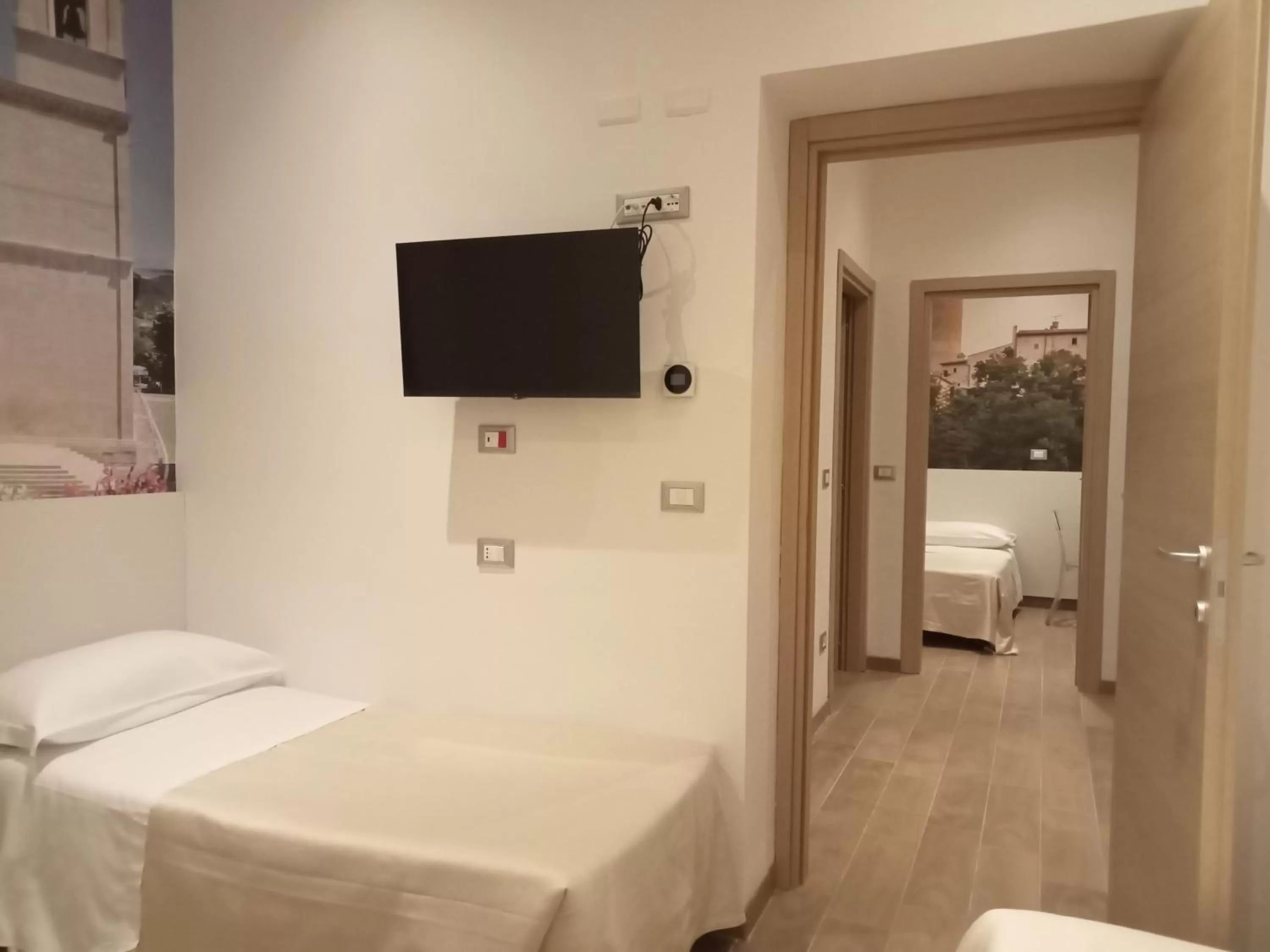 Bed in Hotel Porta Rivera