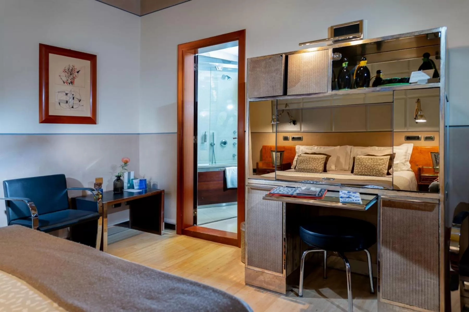 Decorative detail, Bed in Ca' Pisani Hotel