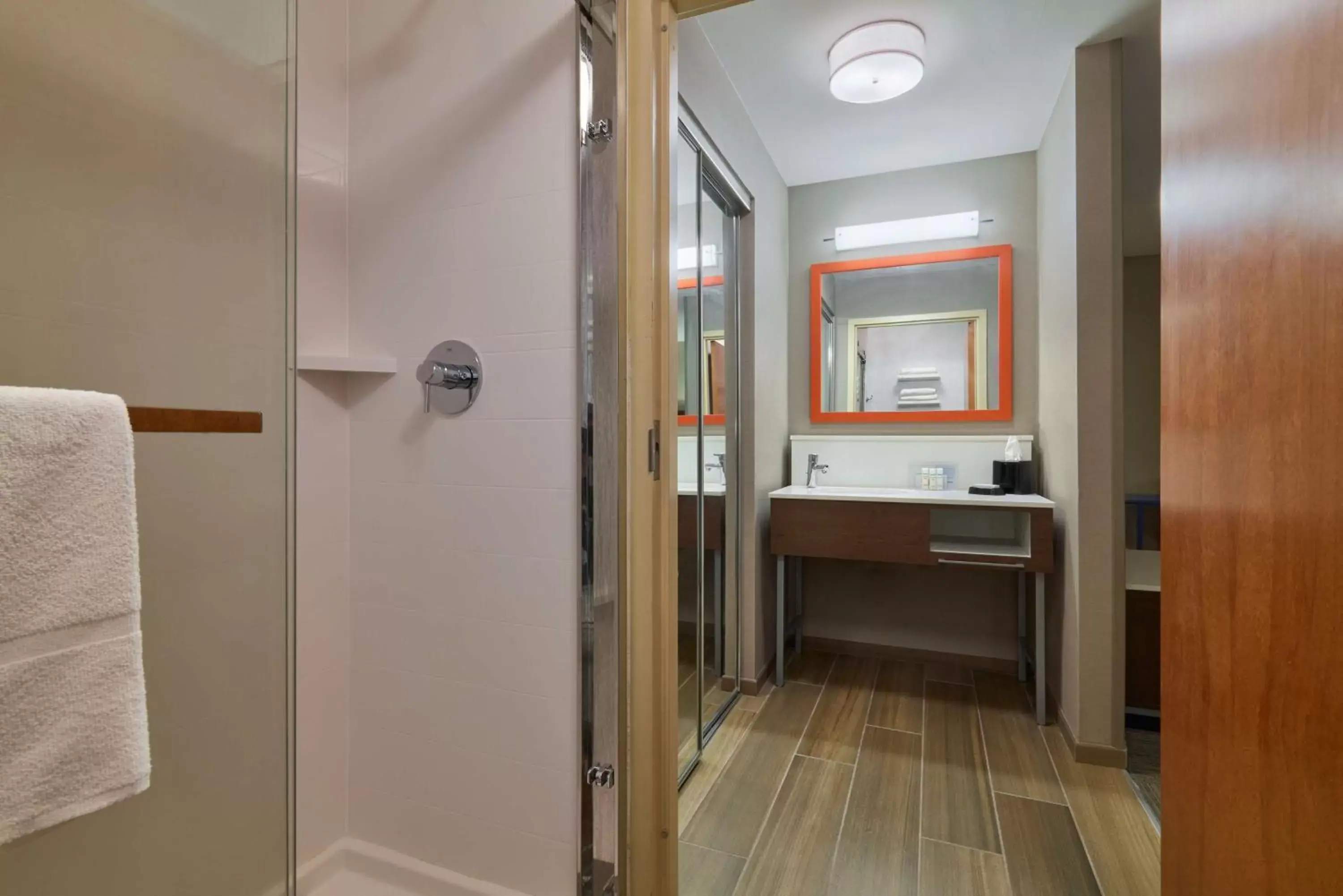 Bathroom in Hampton Inn & Suites Providence / Smithfield
