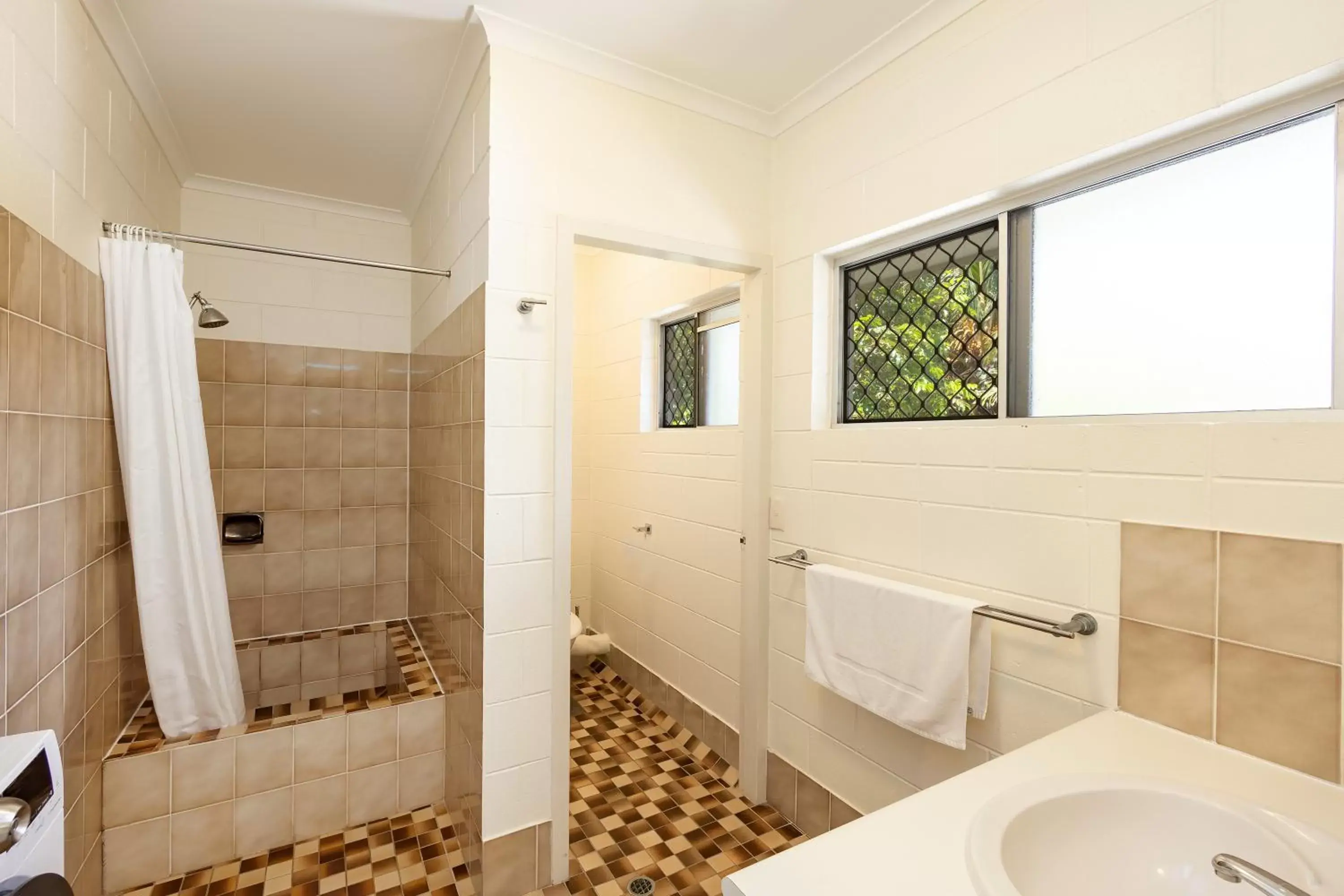 Bathroom in Clifton Sands Holiday Units