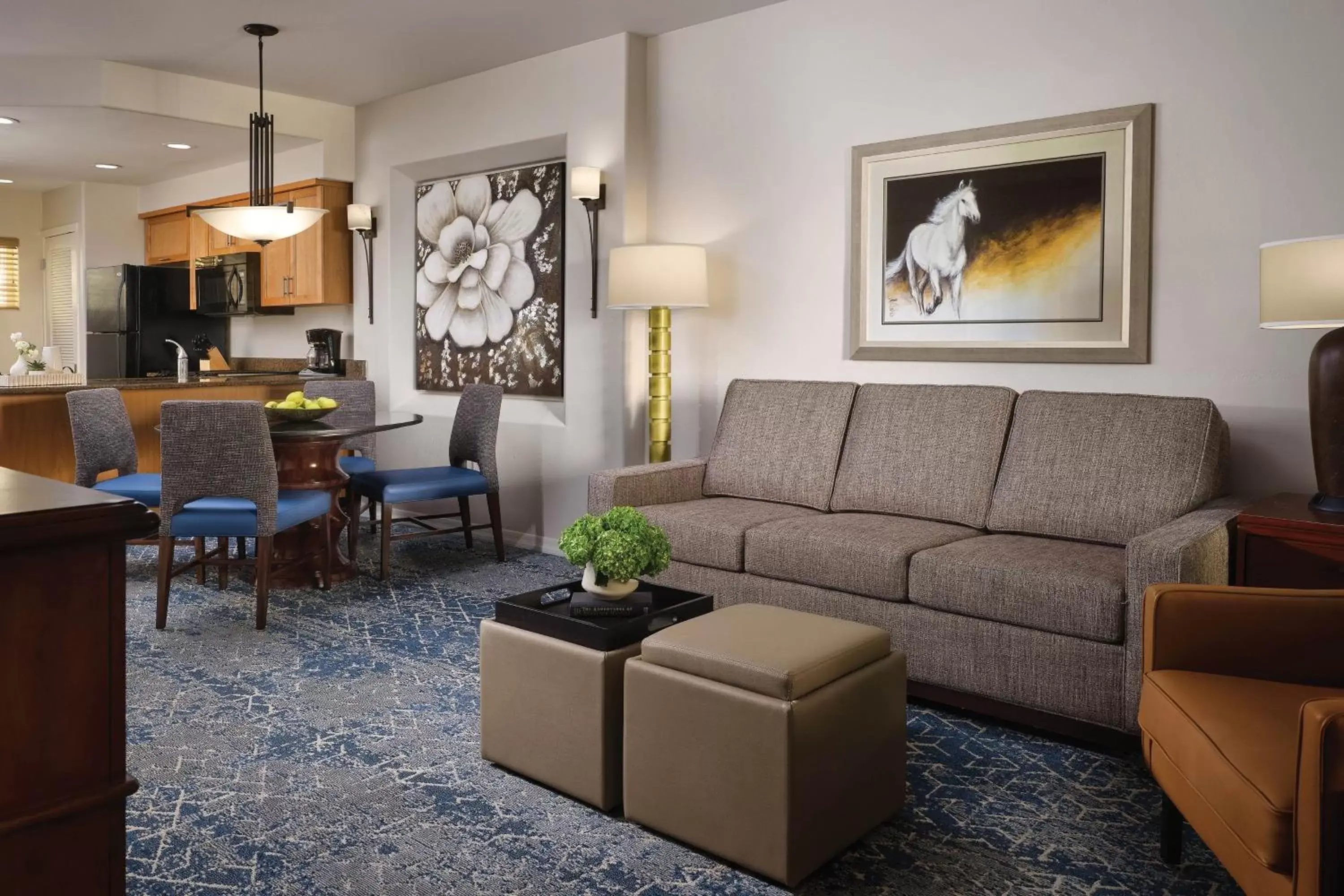 Living room, Seating Area in Sheraton Desert Oasis Villas, Scottsdale