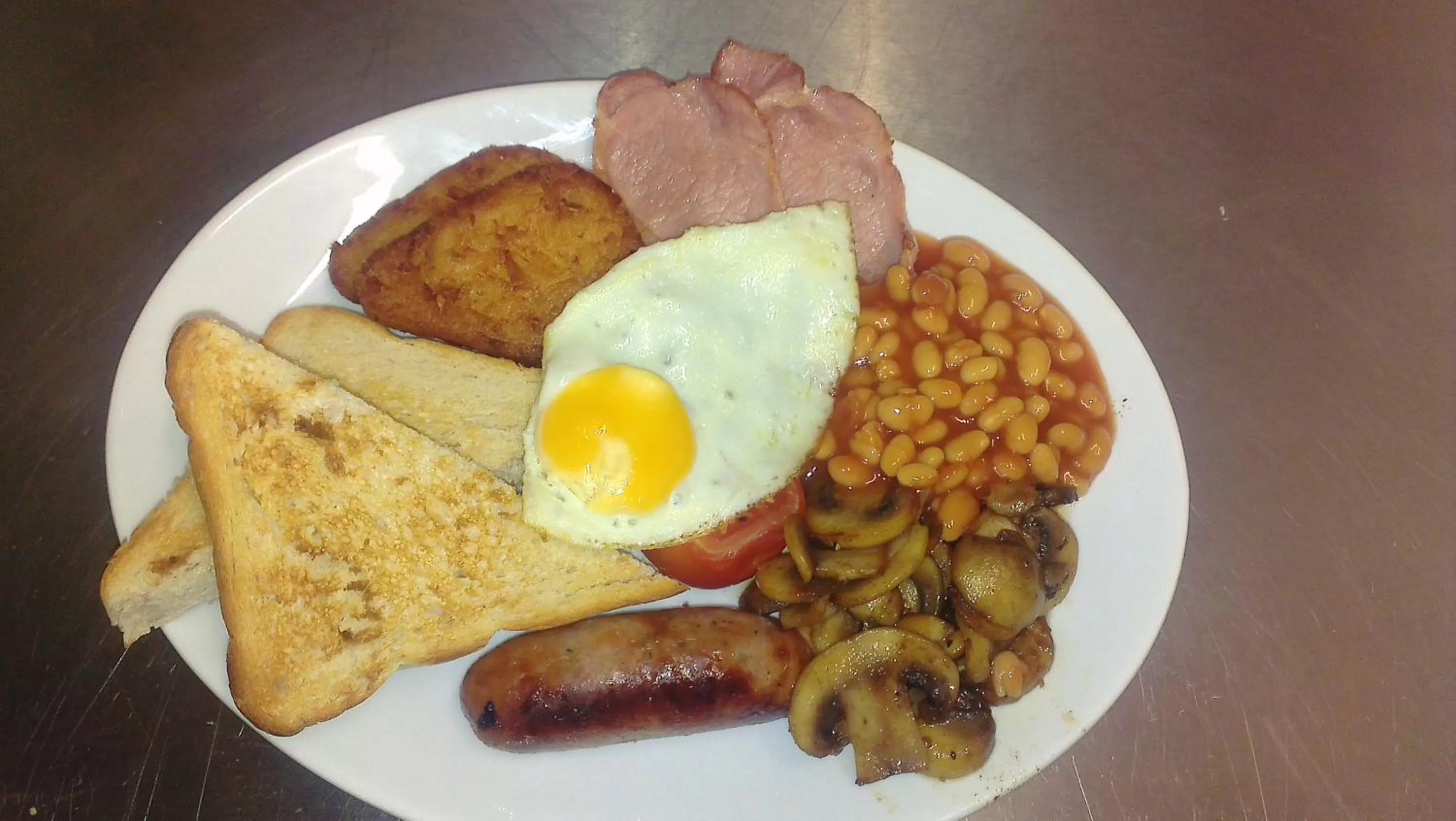 Food close-up in The Potters Arms