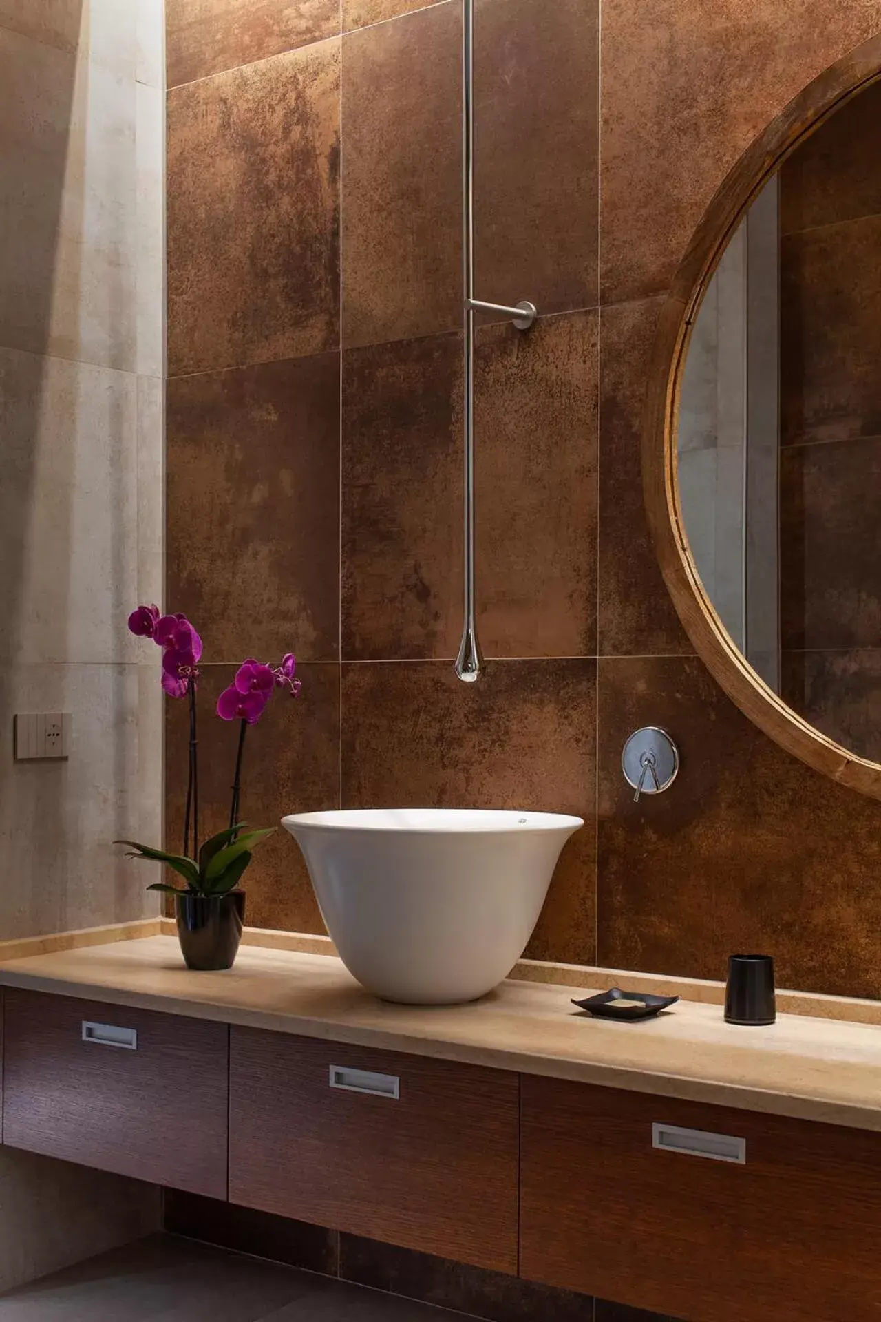 Bathroom in Palazzo Ferrucci Luxury Suites