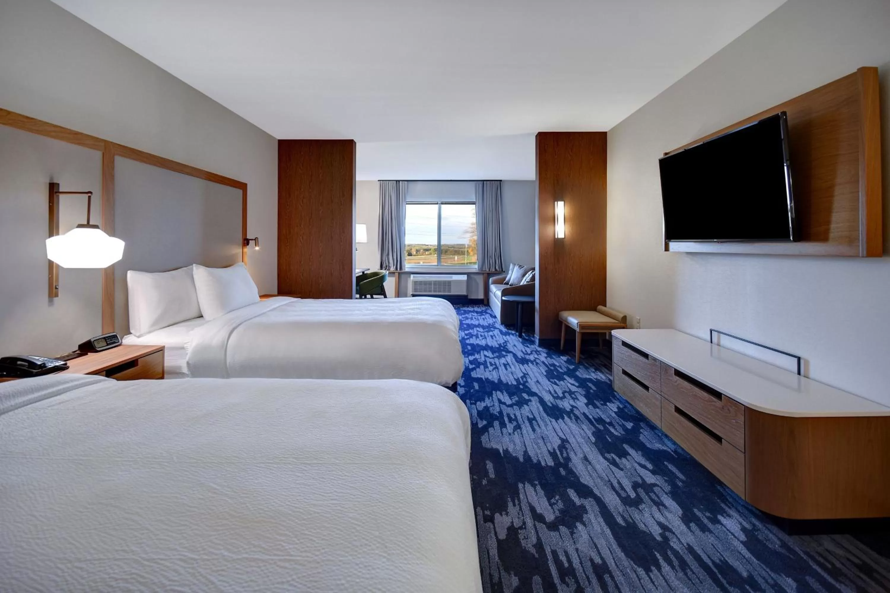 Photo of the whole room, Bed in Fairfield by Marriott Inn & Suites Grand Rapids Wyoming