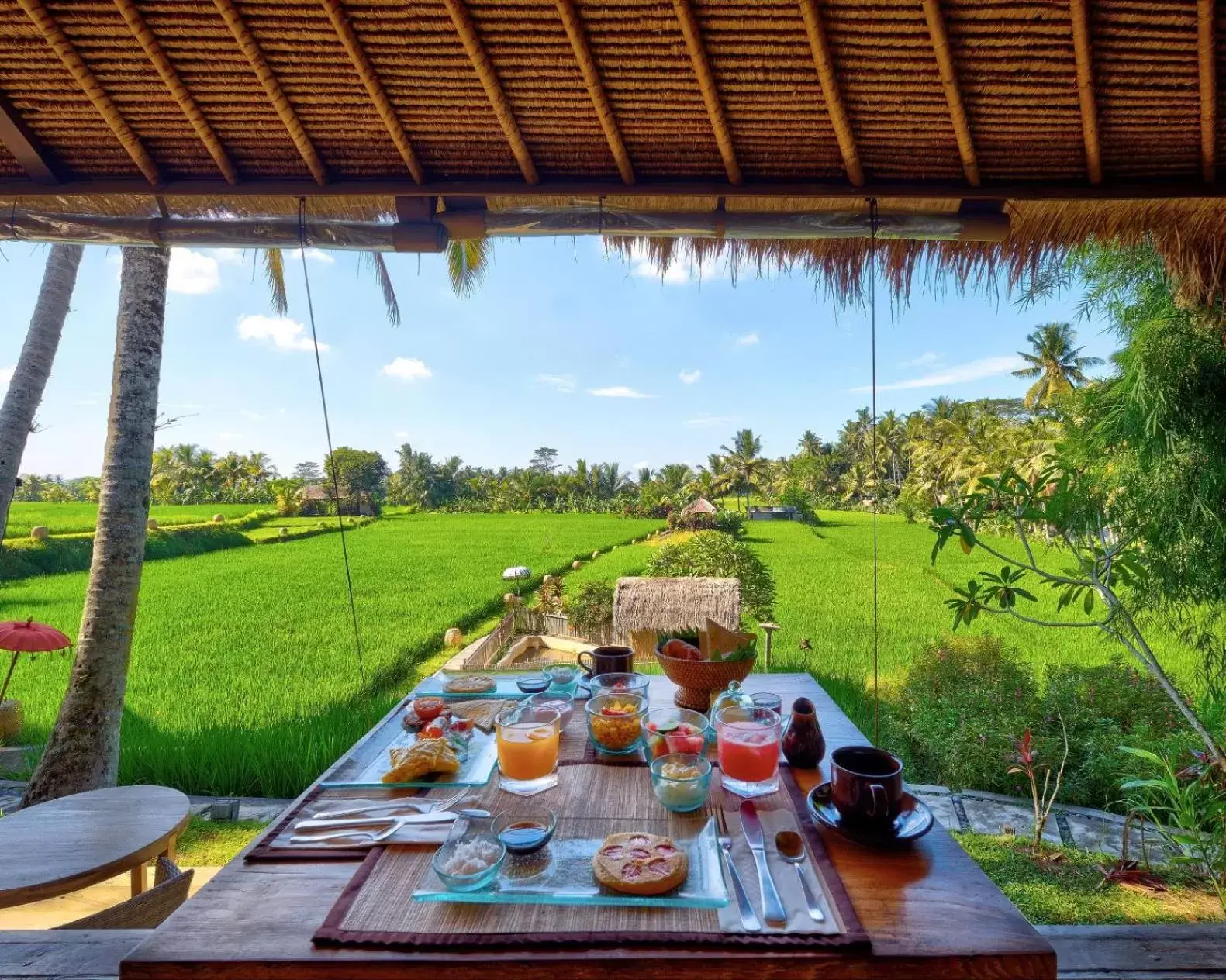 Breakfast in MATHIS Retreat Ubud