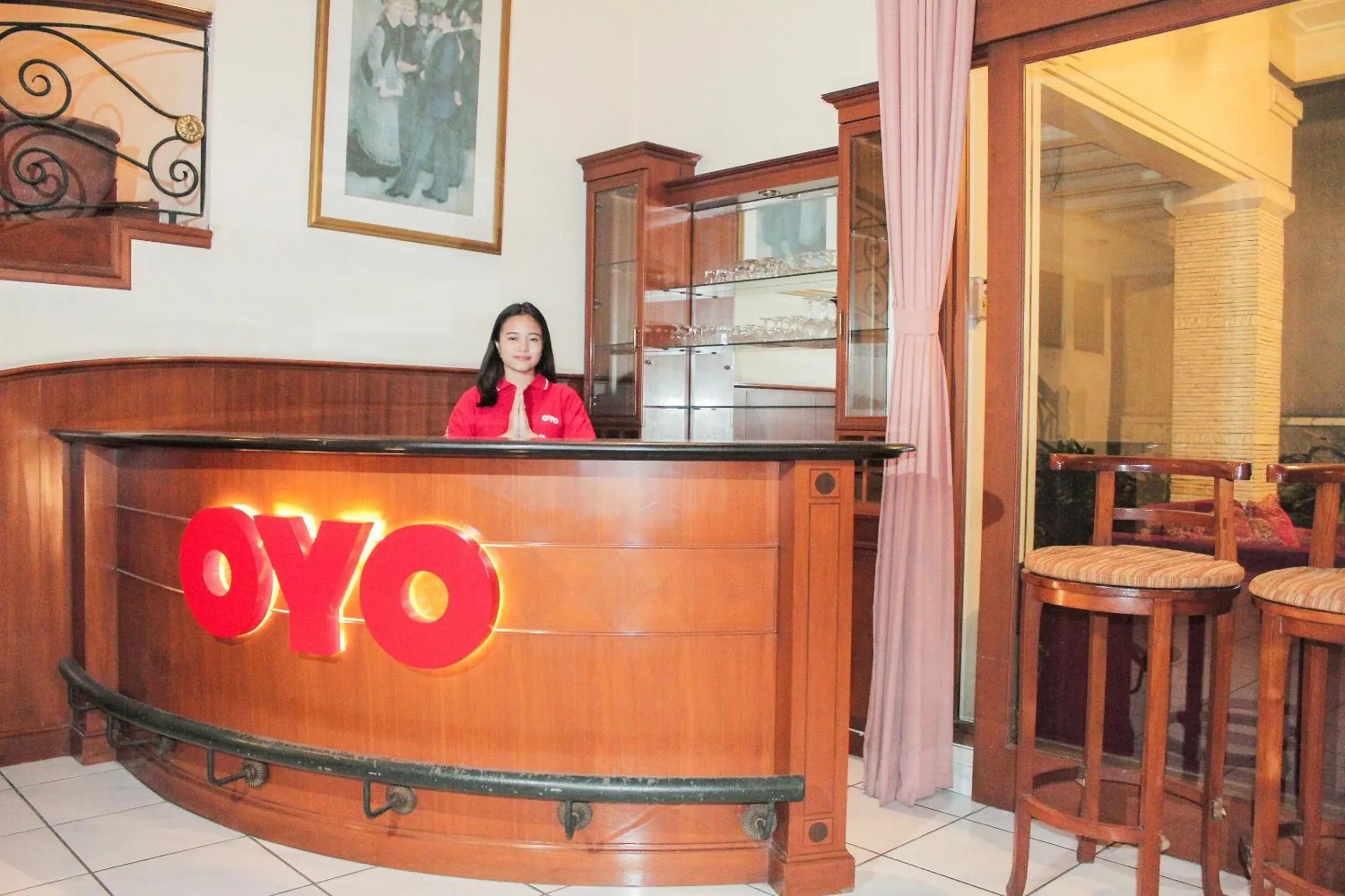 Lobby or reception in OYO 123 Puri Lotus