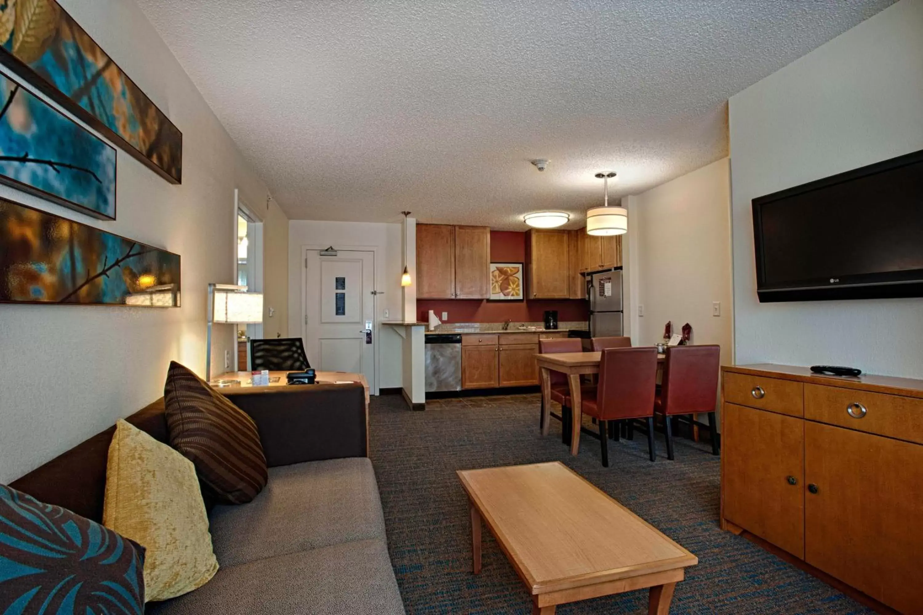 Living room, Seating Area in Residence Inn by Marriott Atlantic City Airport Egg Harbor Township