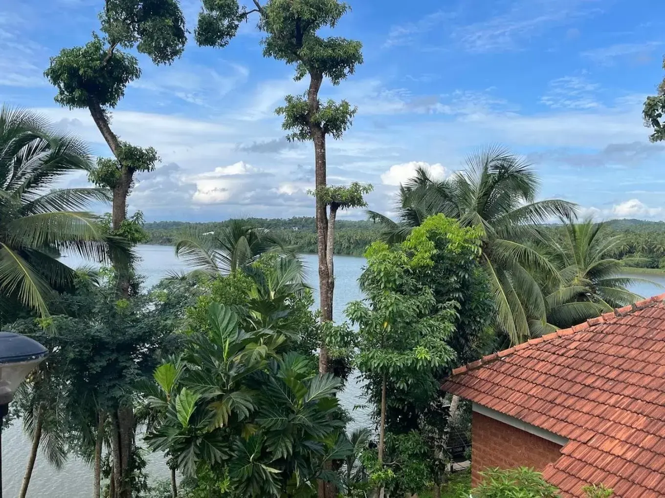 River view in The Raviz Kadavu, Kozhikode