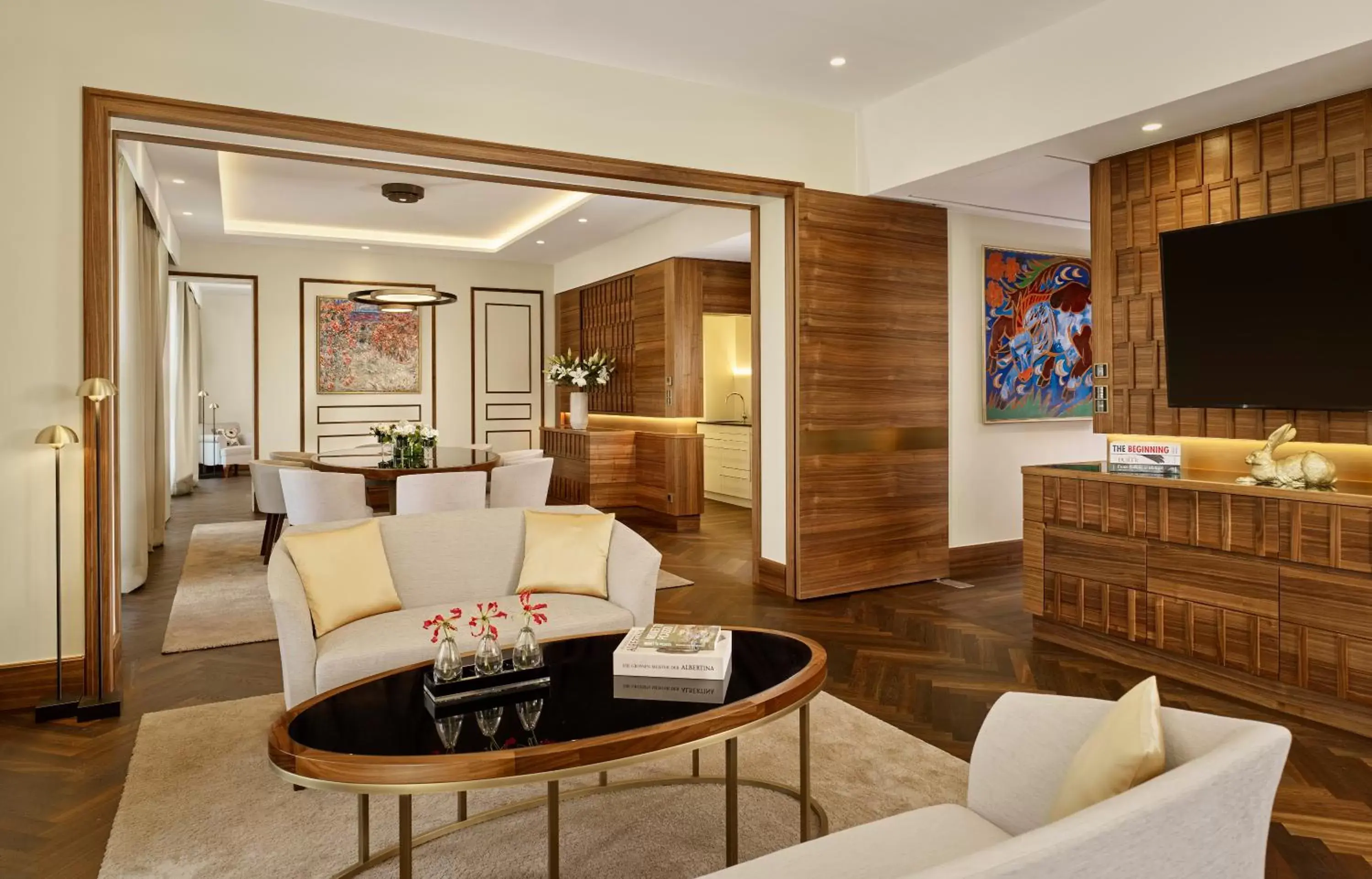 Living room, Seating Area in The Ritz-Carlton, Vienna