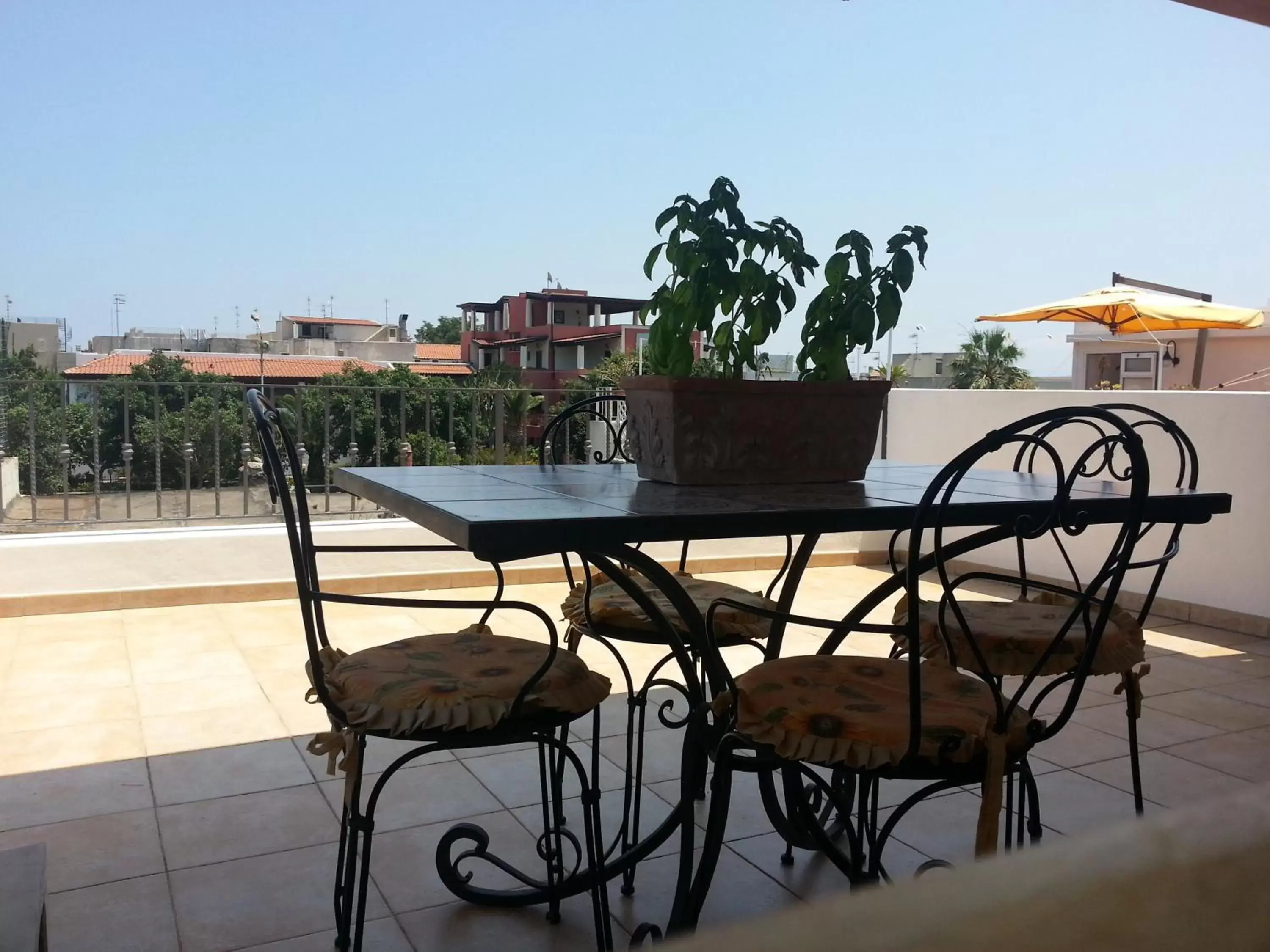 Balcony/Terrace in Malvasia B&B