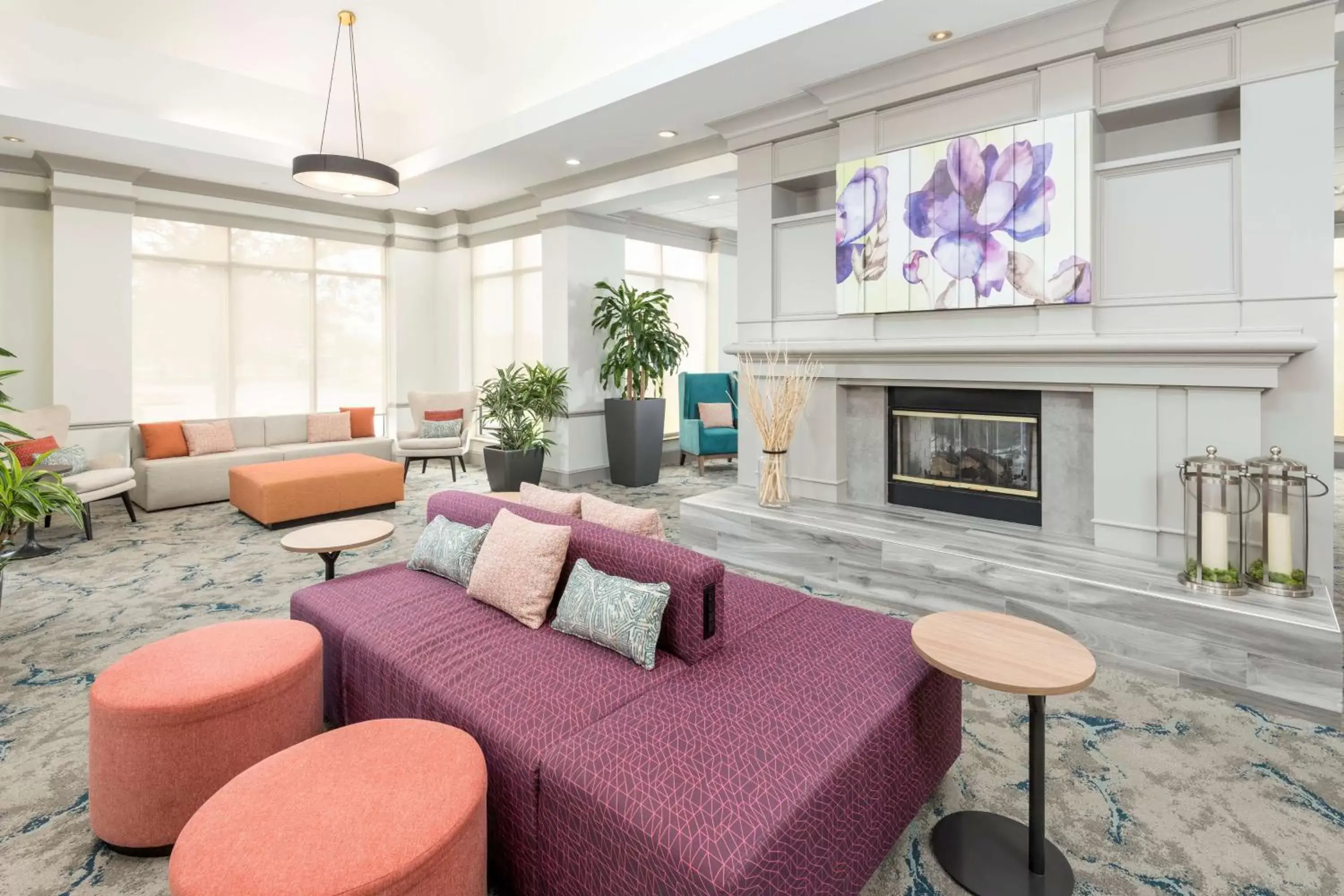 Lobby or reception, Seating Area in Hilton Garden Inn Lafayette/Cajundome