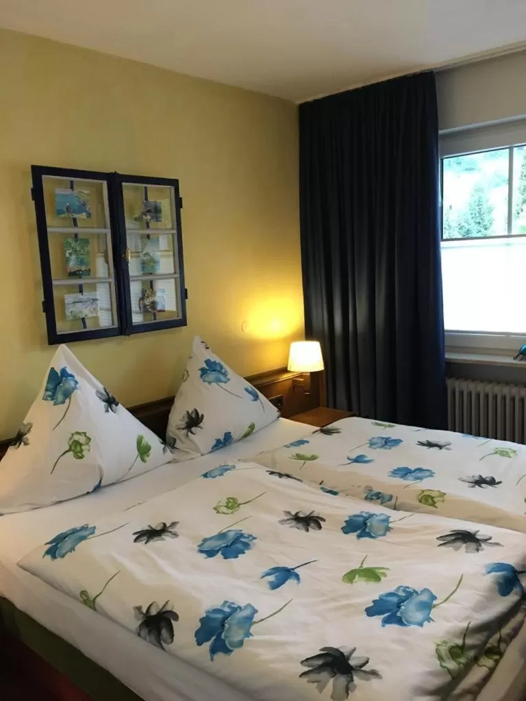 Bed in Hotel Ratsstüble