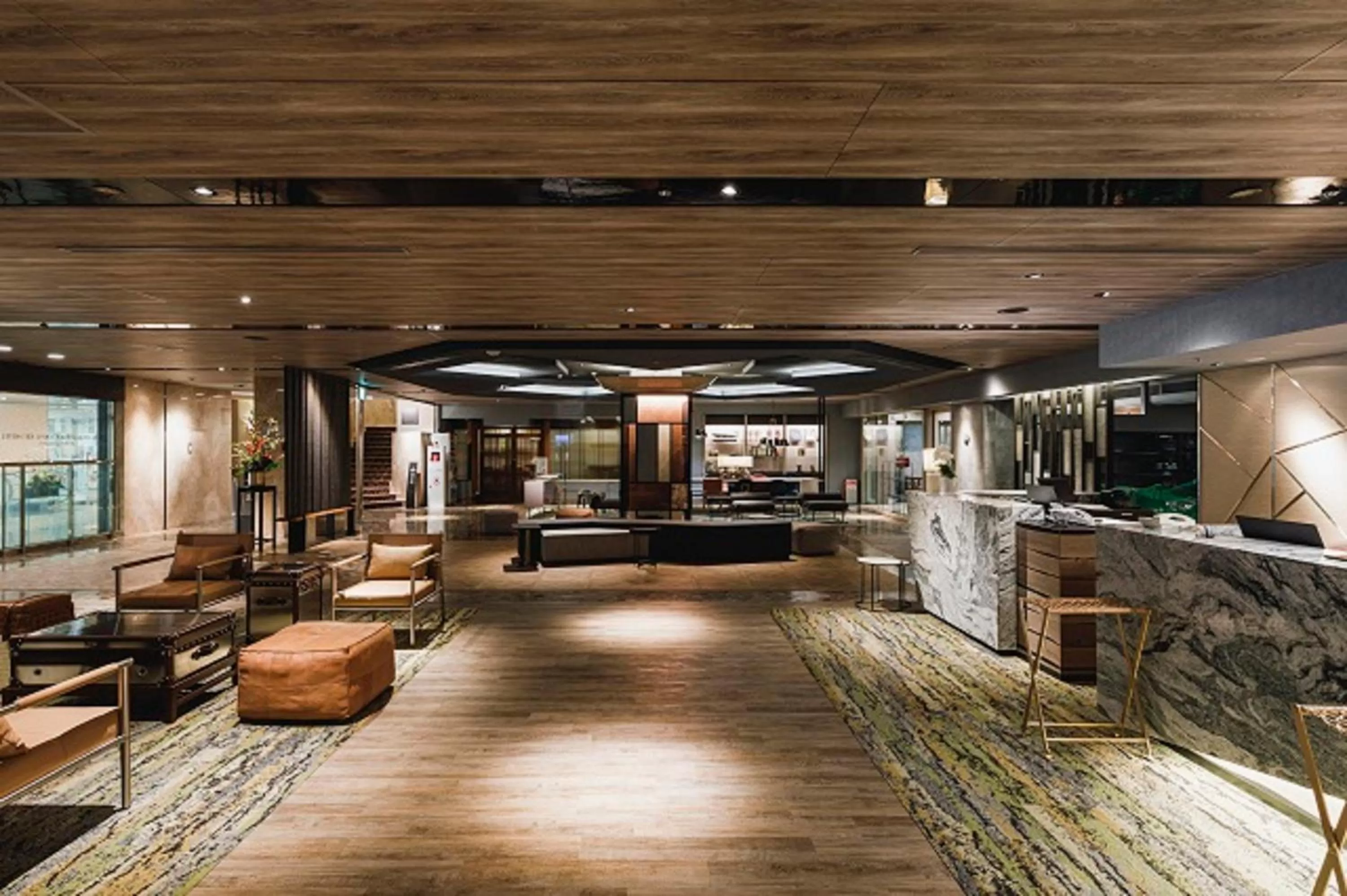 Lobby or reception in Shin Osaka Esaka Tokyu REI Hotel