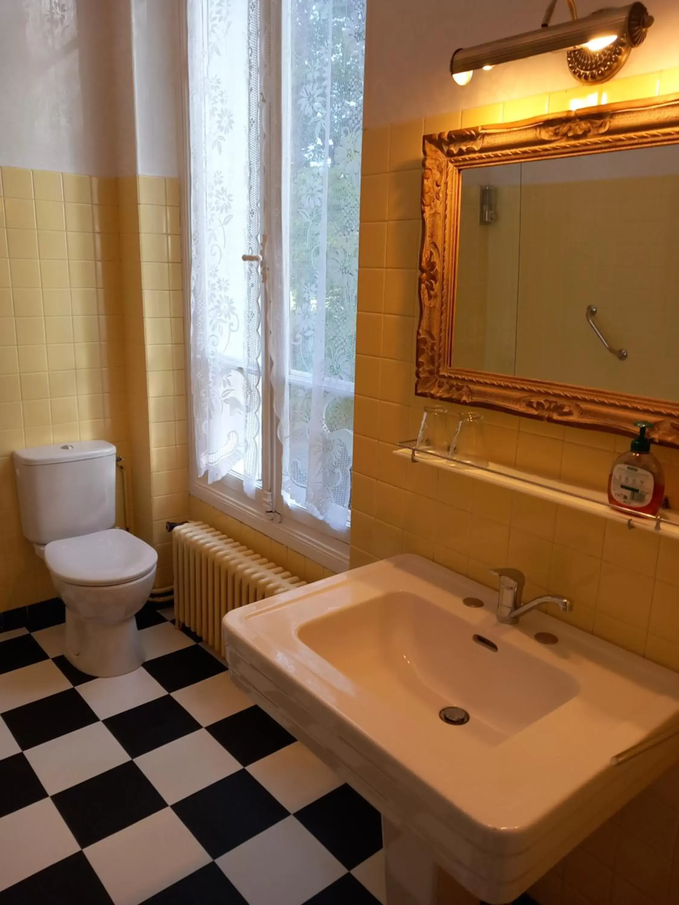 Bathroom in Chateau Maleplane