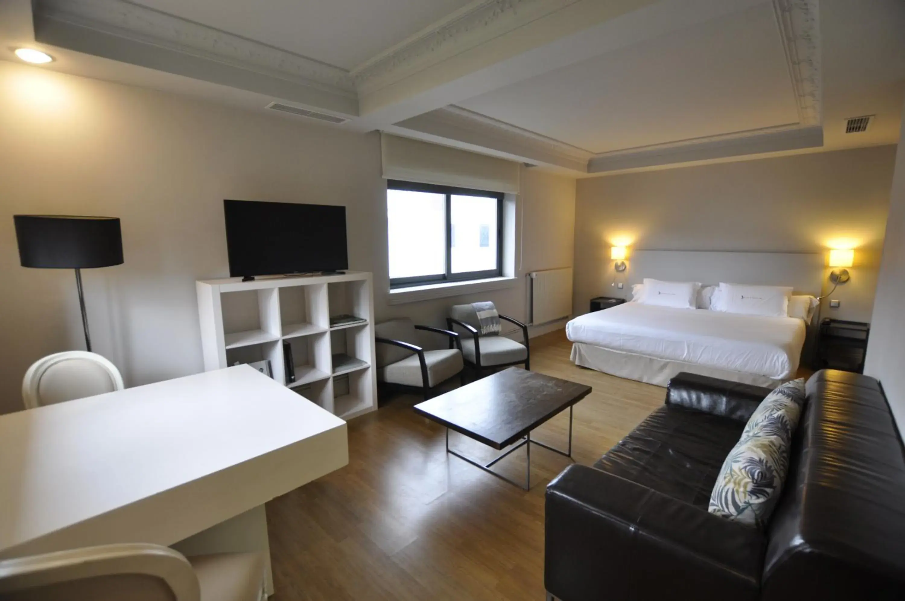 Bed in Hotel Rio Bidasoa Bed in Hotel Rio Bidasoa