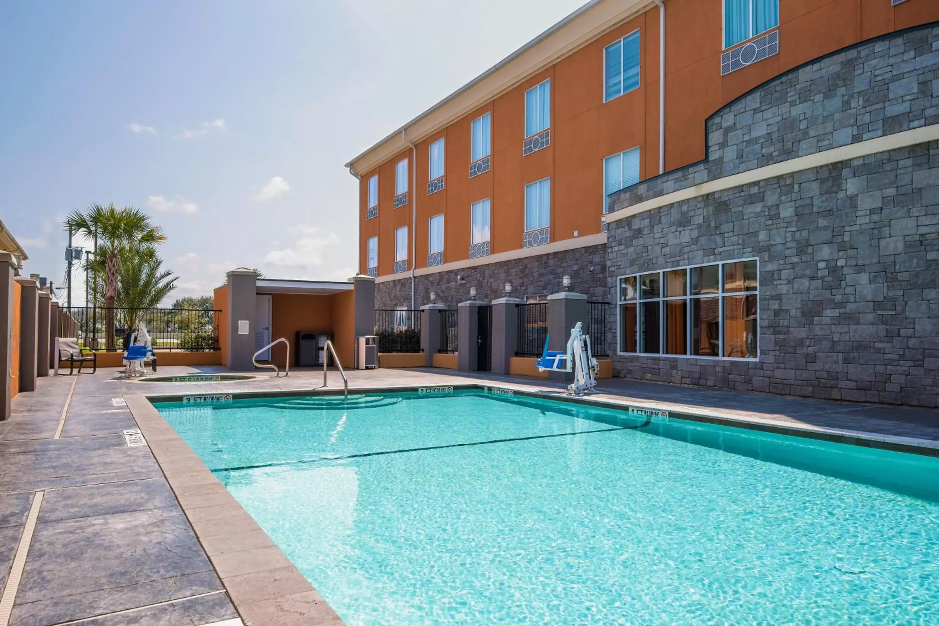 Swimming Pool in Holiday Inn Express Hotel & Suites Clute-Lake Jackson, an IHG Hotel