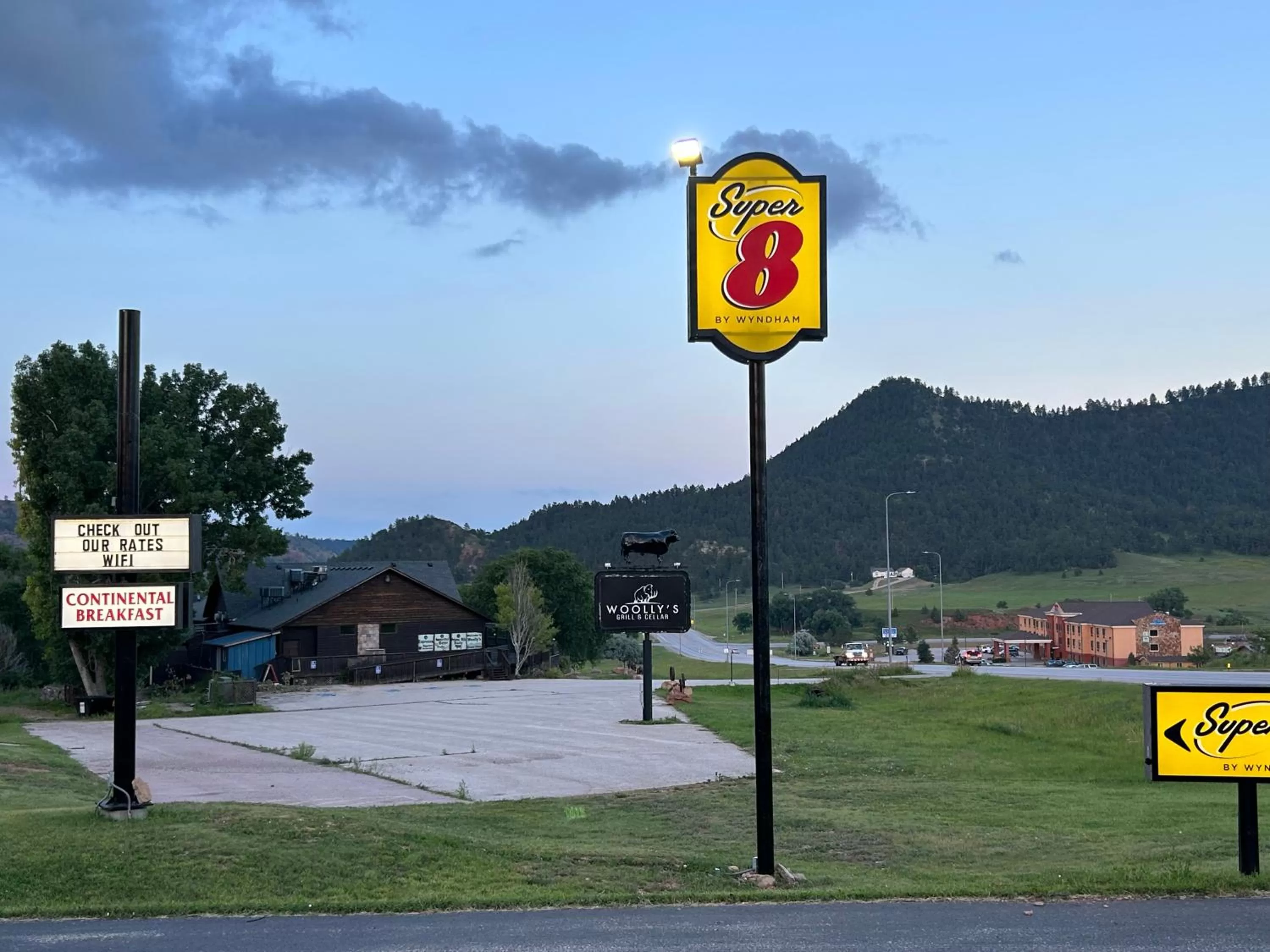 Property building in Super 8 by Wyndham Hot Springs