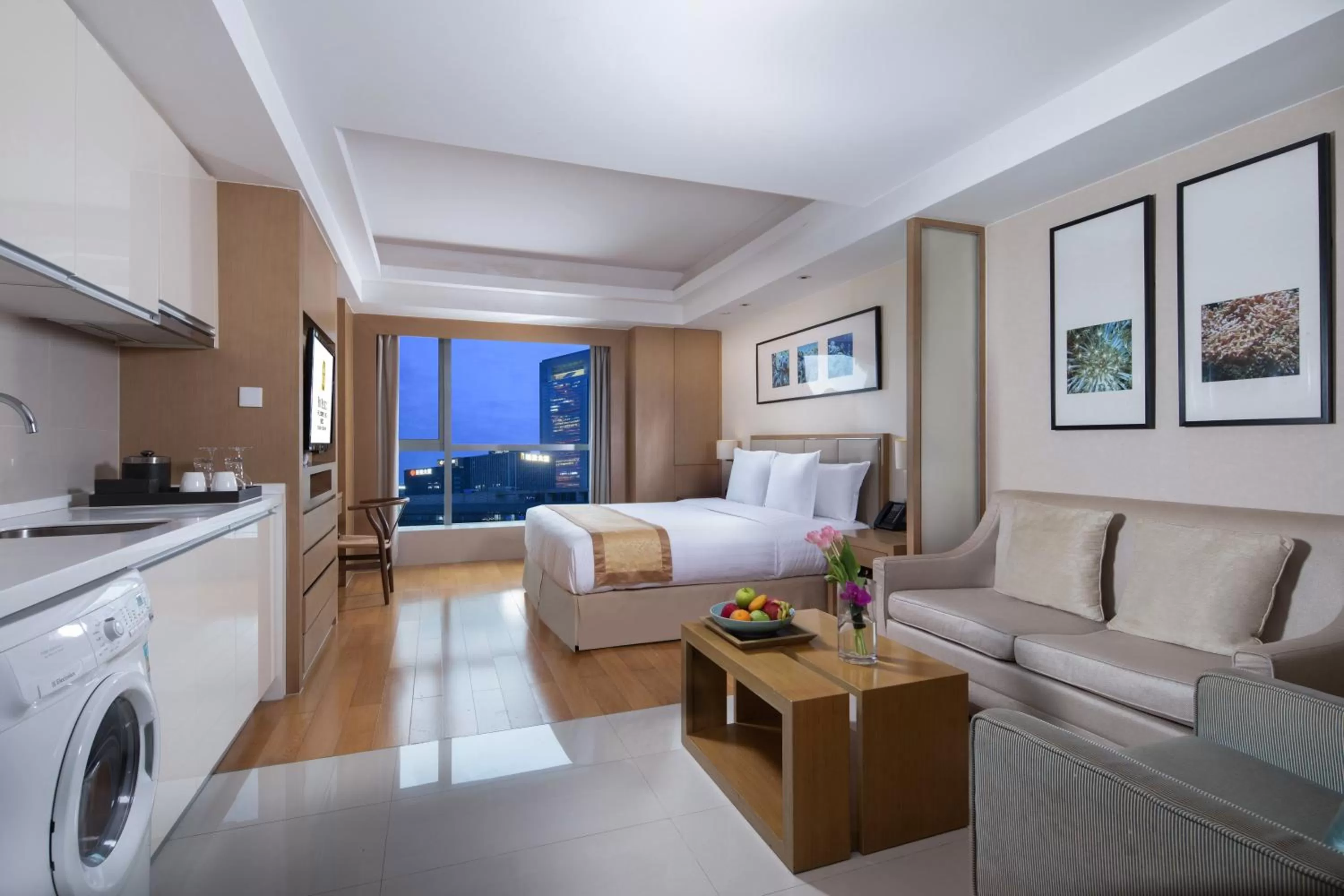 Photo of the whole room in Pan Pacific Serviced Suites Ningbo