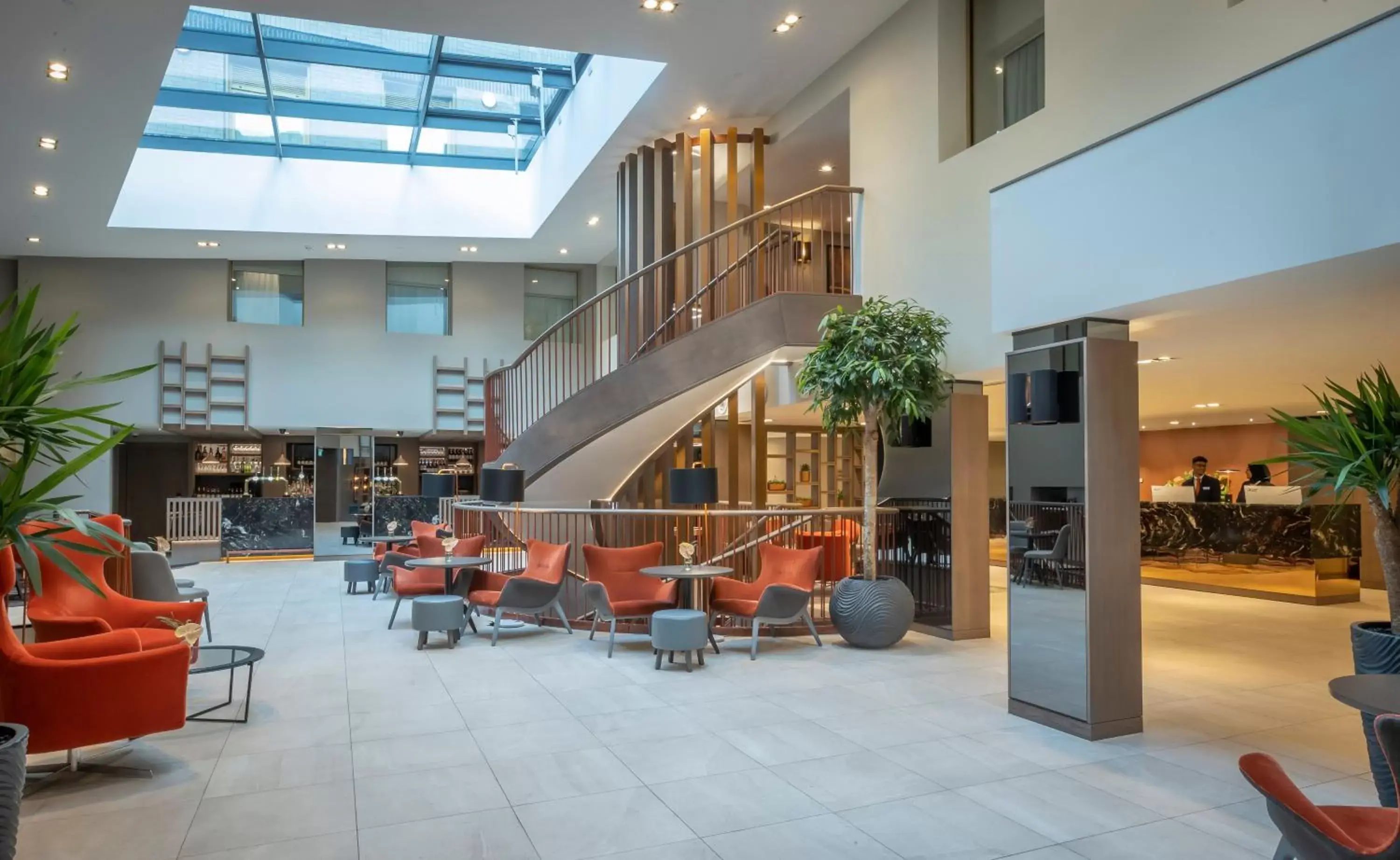 Living room, Lobby/Reception in Clayton Hotel Bristol City