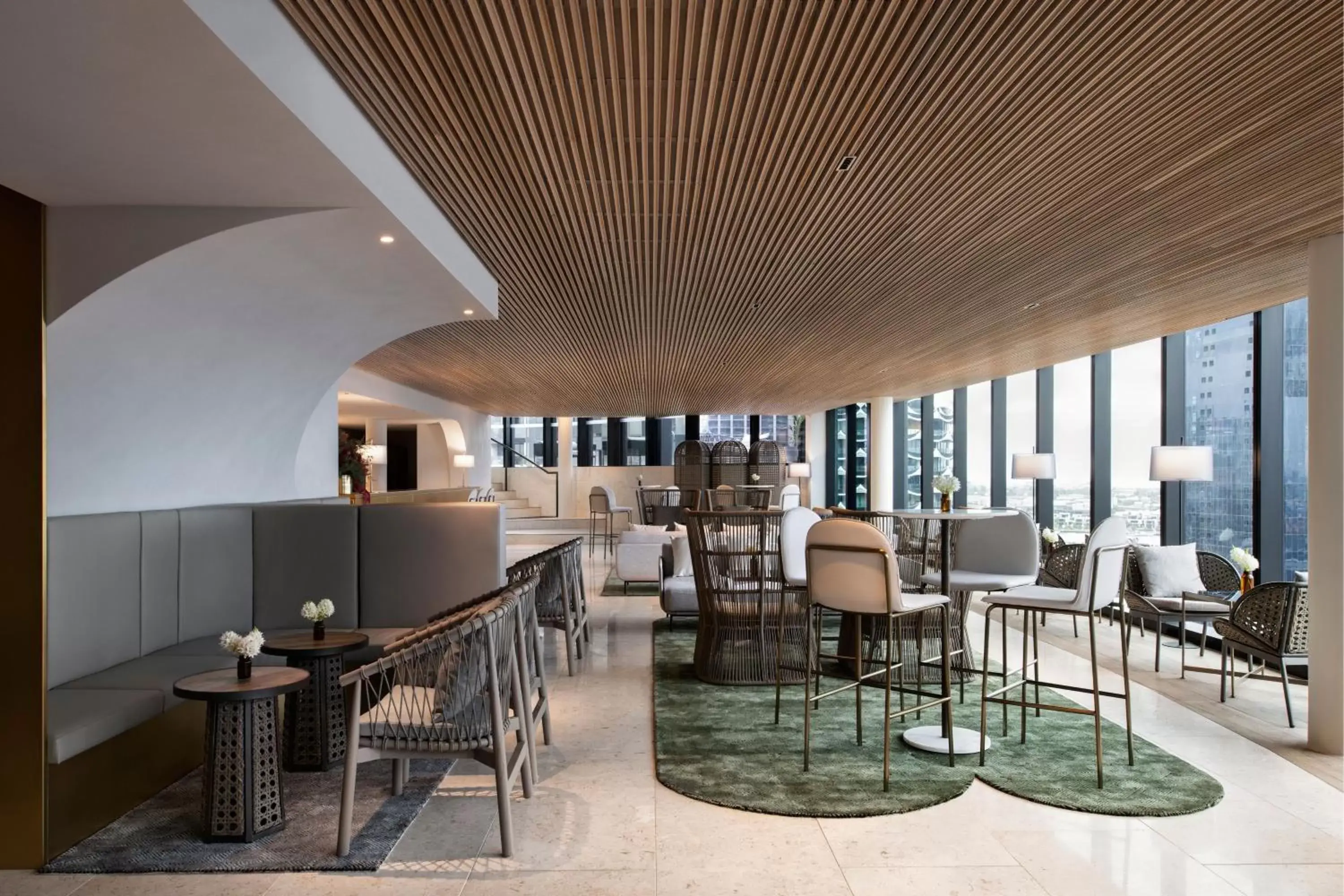Restaurant/Places to Eat in Melbourne Marriott Hotel Docklands