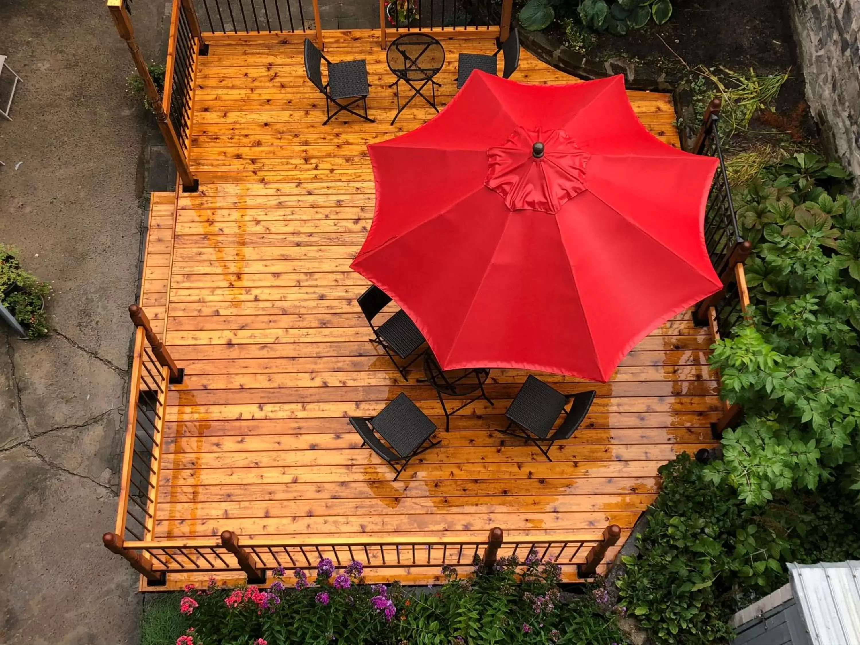 Patio in Le Chateau de Pierre