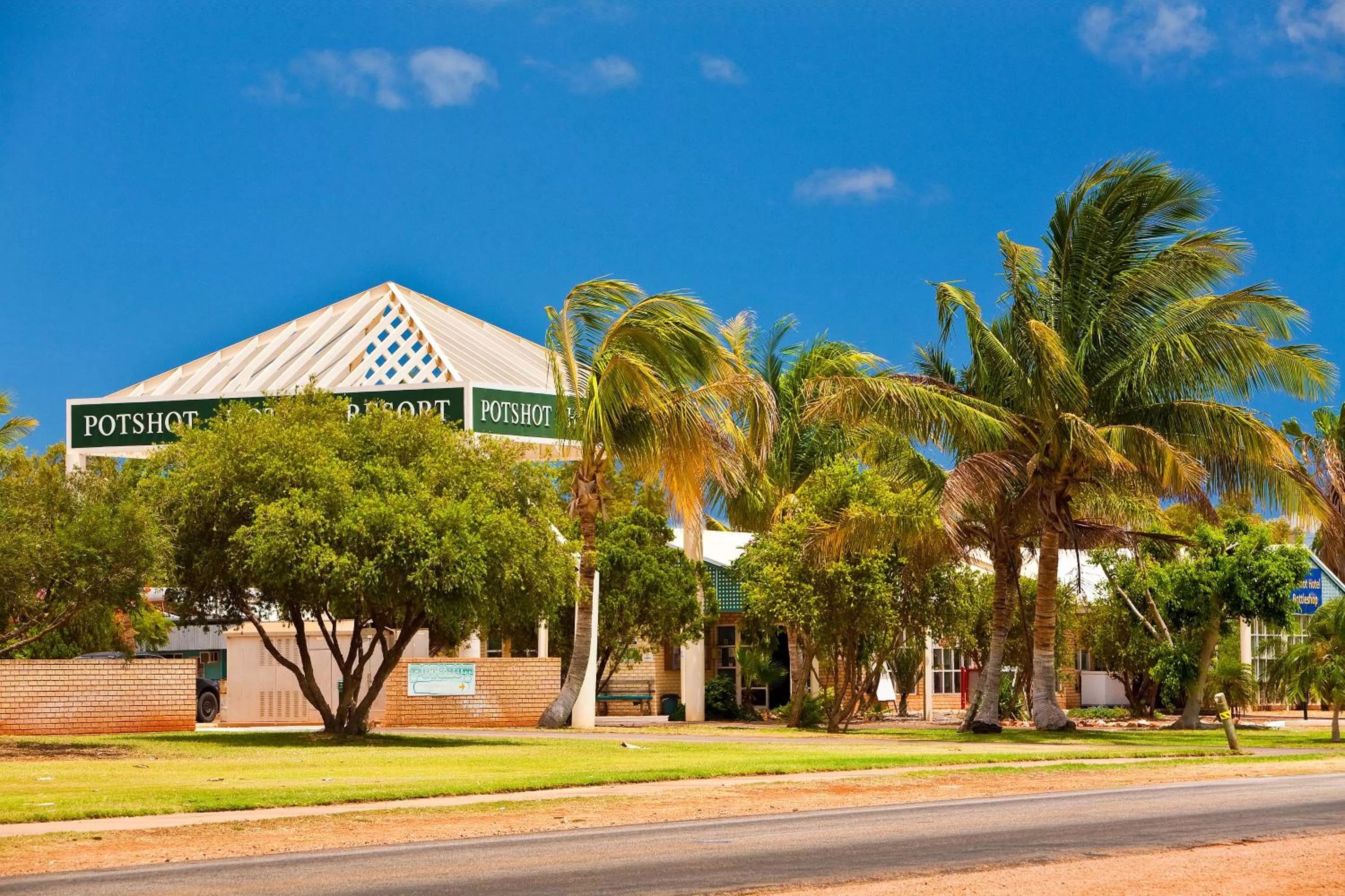 Property building in Potshot Hotel Resort