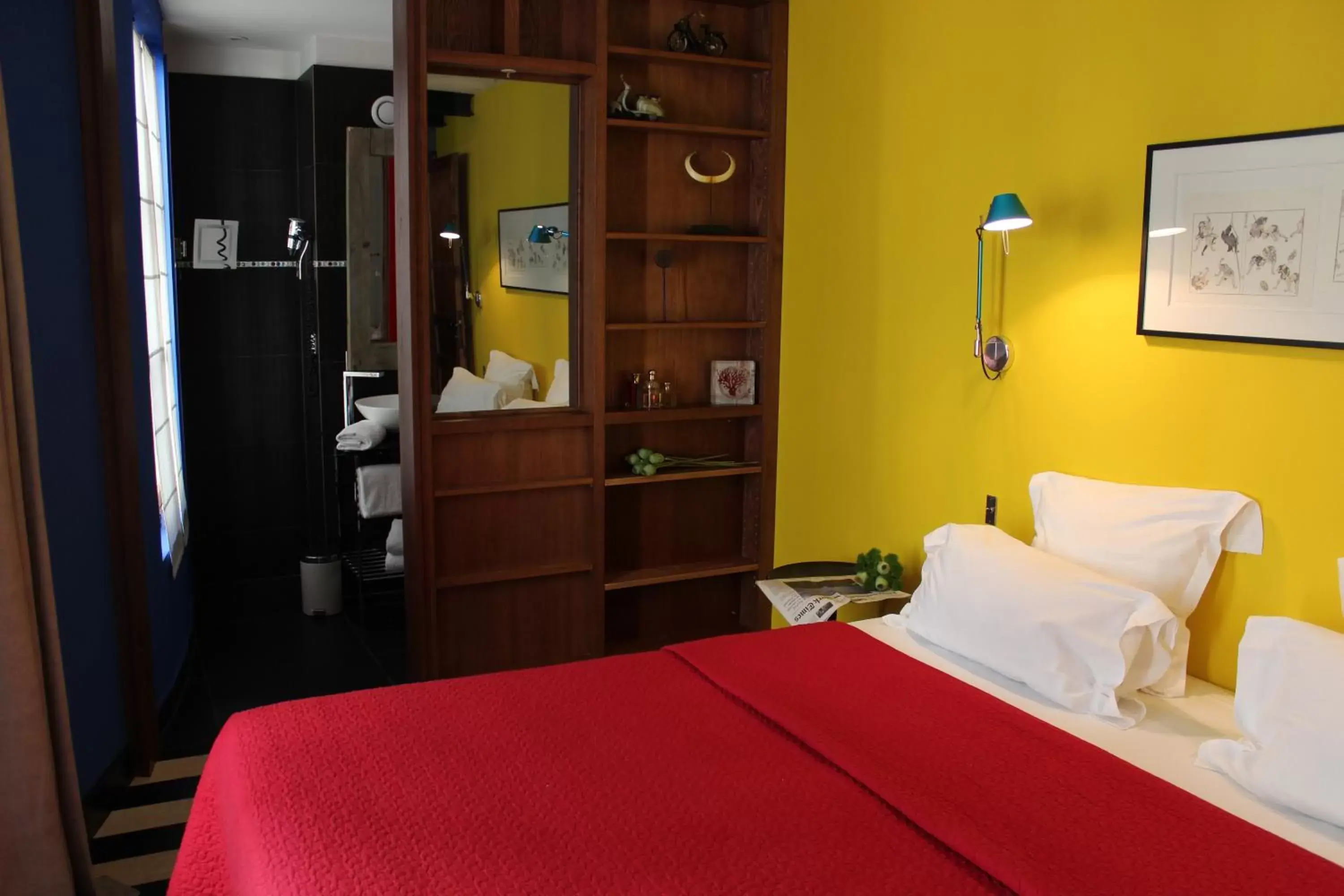 Bedroom, Bed in HOTEL PRINCE DE CONTI