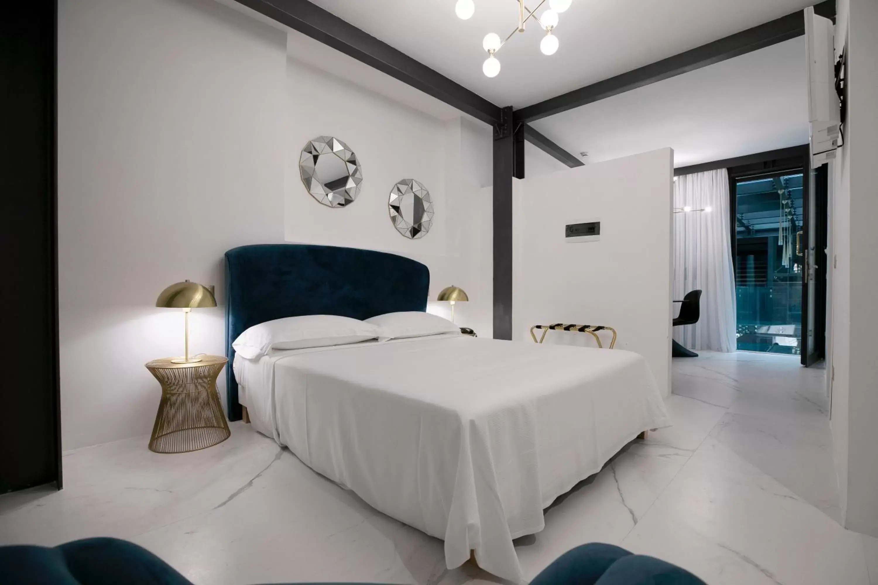 Bedroom, Bed in Azzoli Trapani - Apartments&Skypool - Adults Only Bedroom, Bed in Azzoli Trapani - Apartments&Skypool - Adults Only