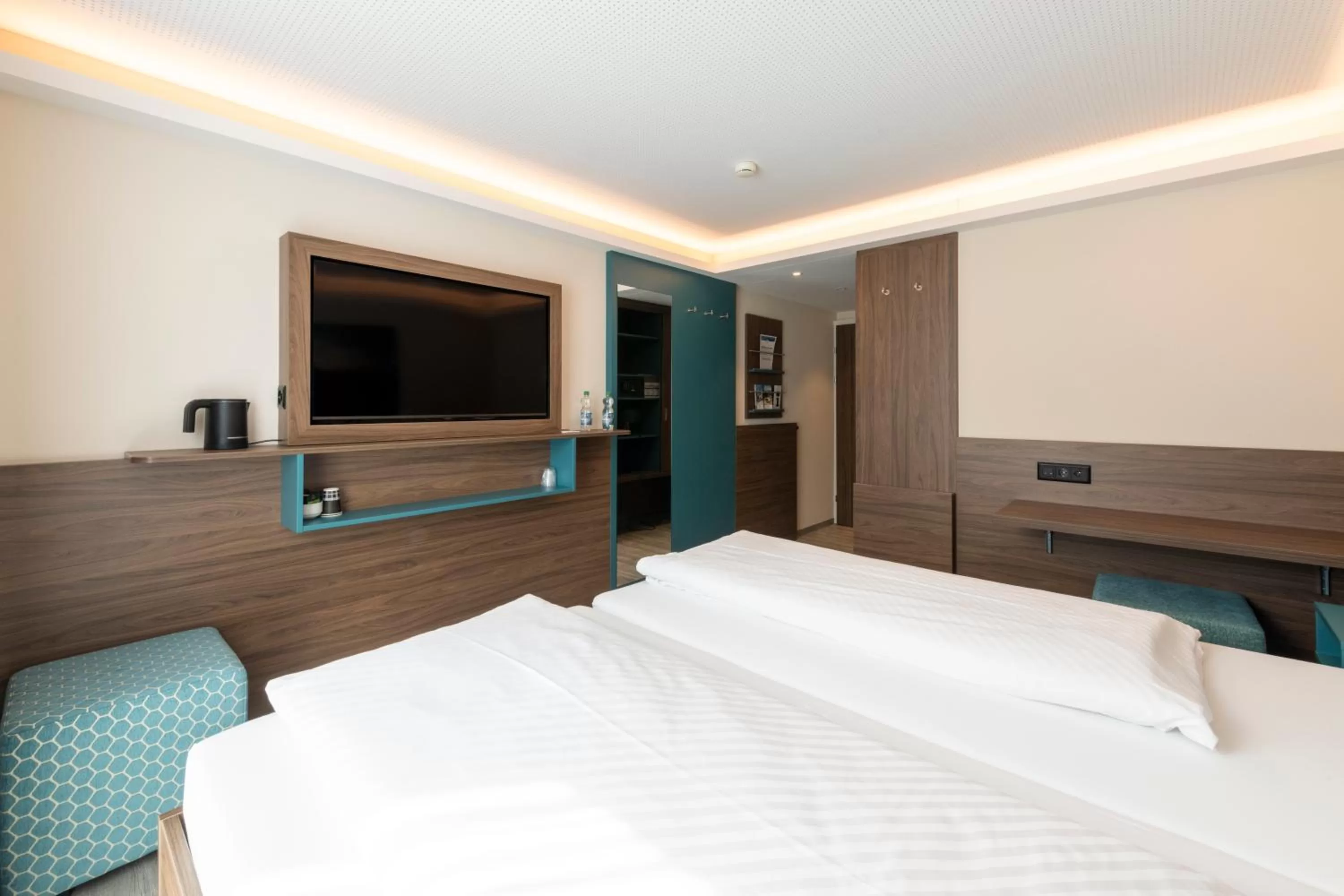 Bed in Hotel Terrace