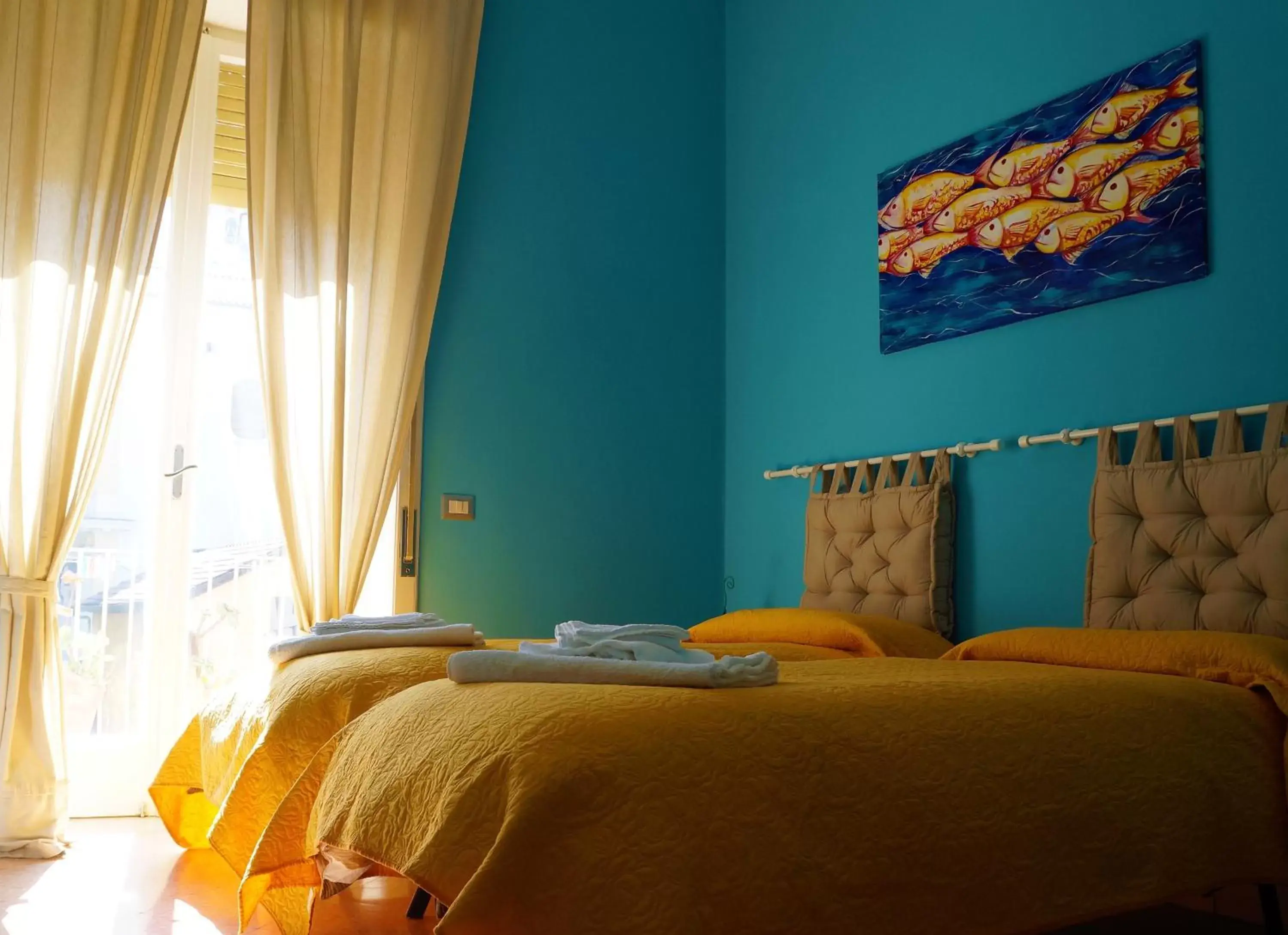 Bed in B&B occhi di mare