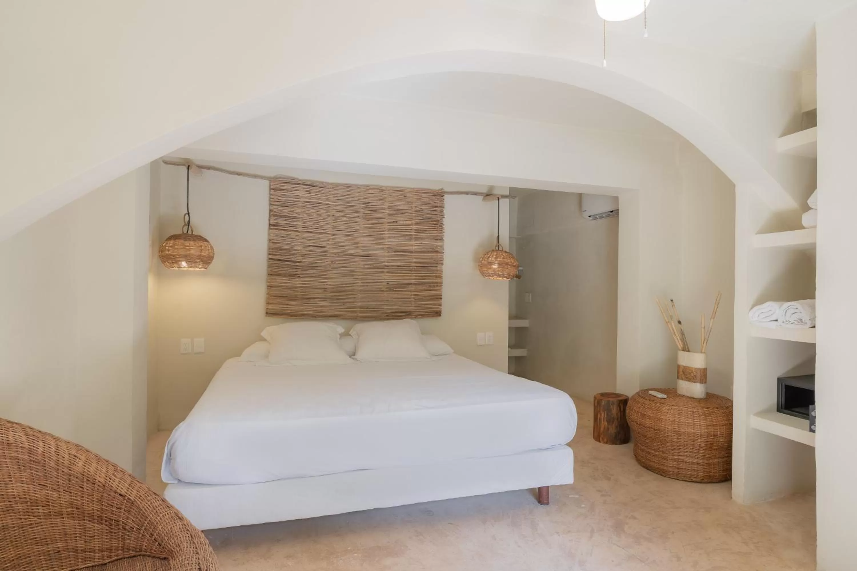 Bed in Isabella Boutique Hotel