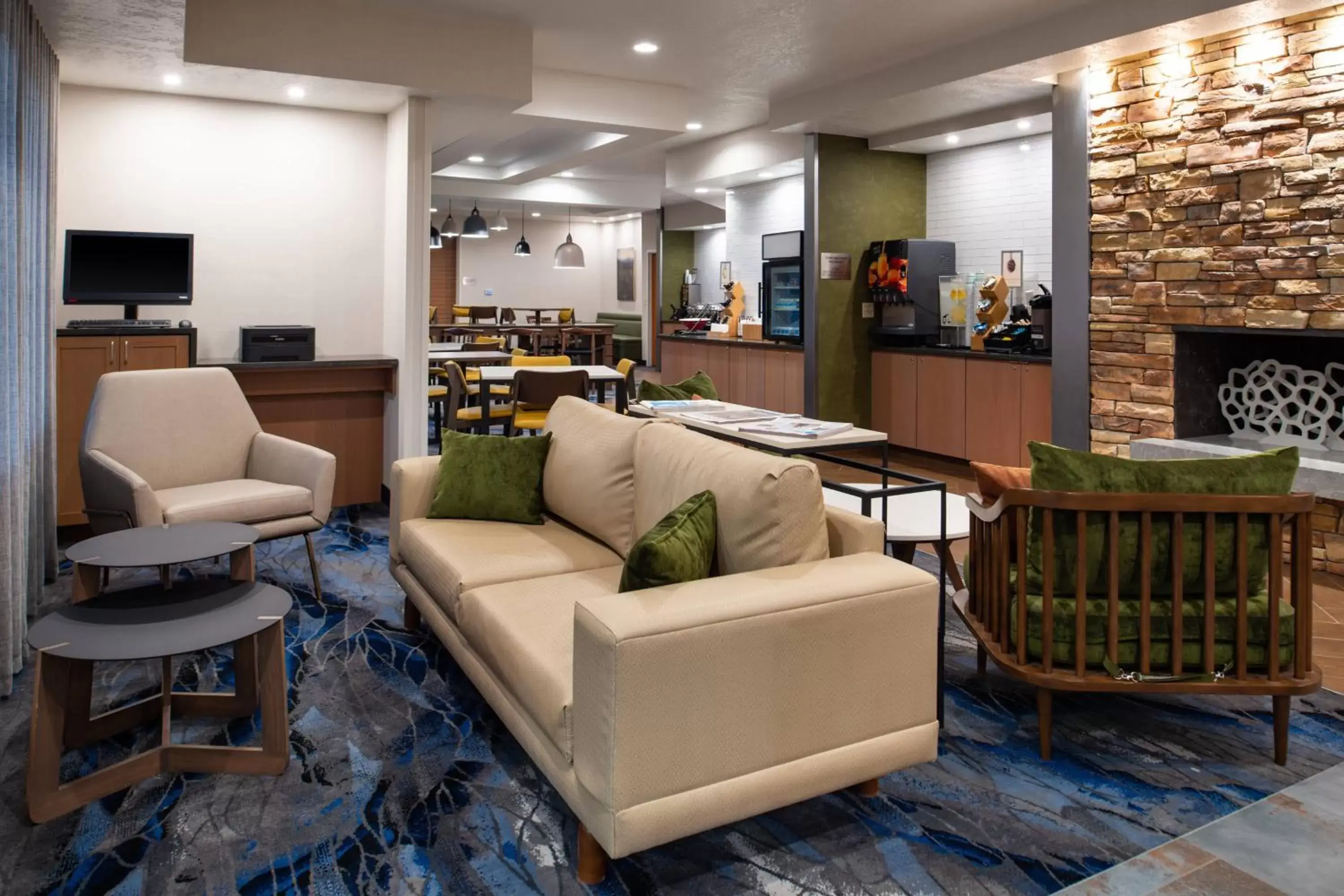 Lobby or reception, Lobby/Reception in Fairfield Inn and Suites Beloit