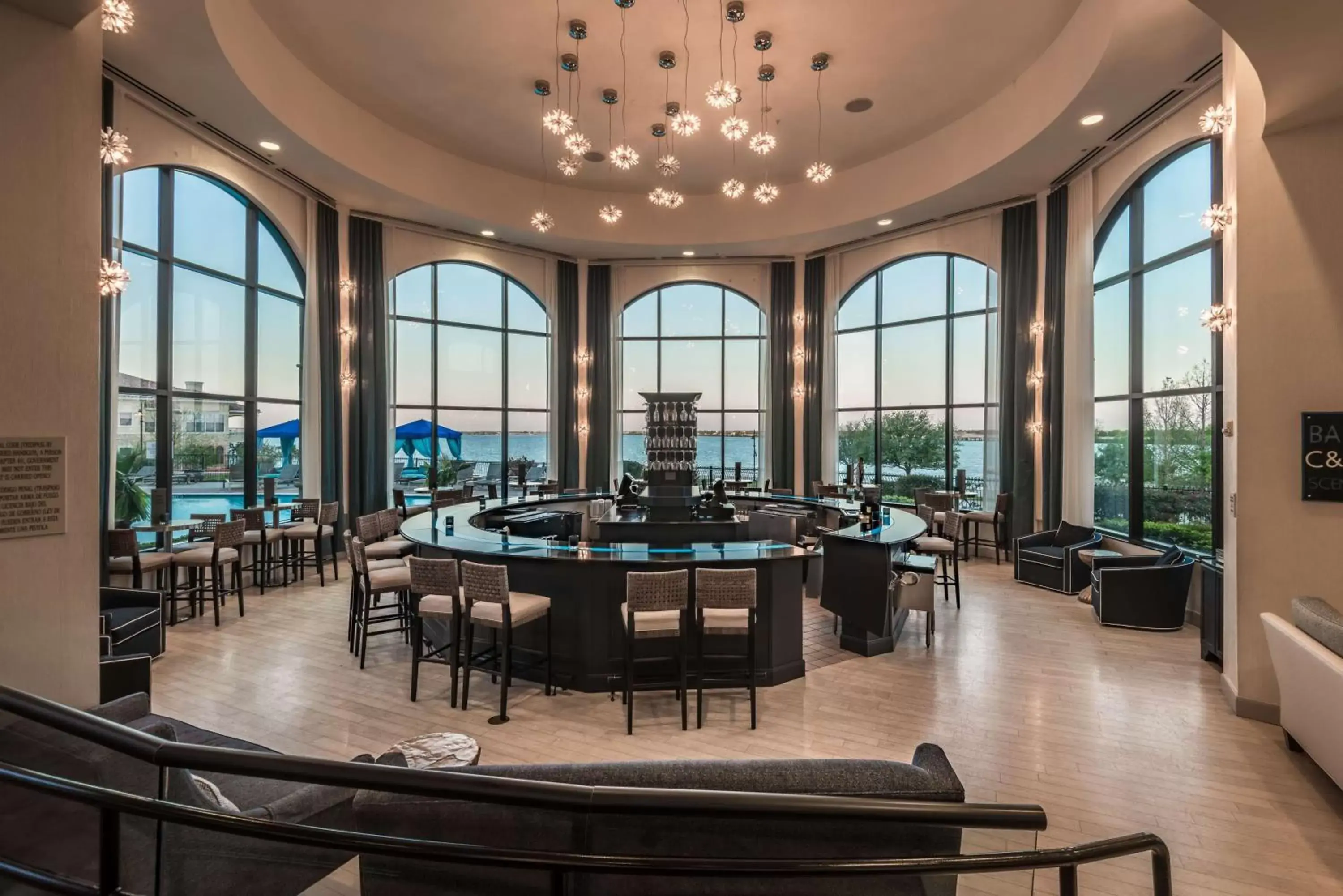 Lounge or bar, Restaurant/Places to Eat in Hilton Dallas/Rockwall Lakefront Hotel