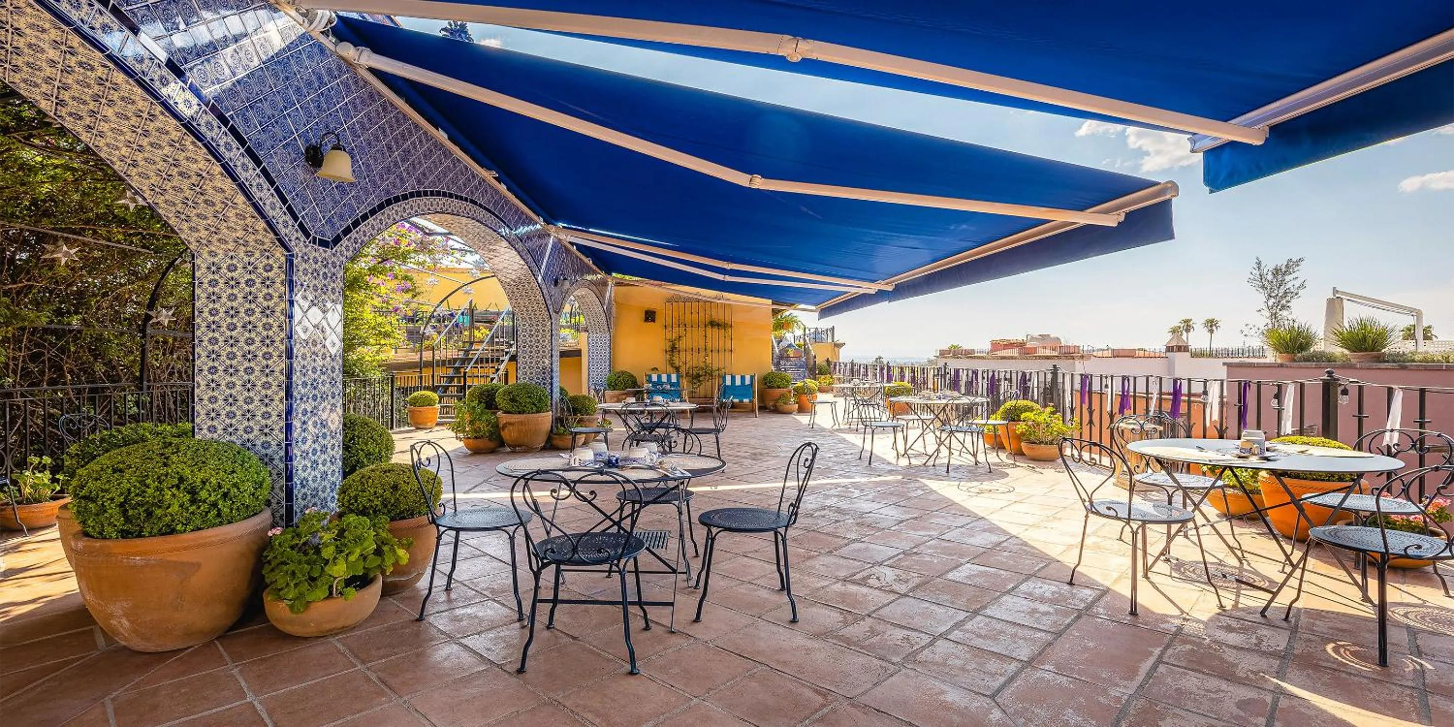 Balcony/Terrace in Hacienda El Santuario San Miguel de Allende
