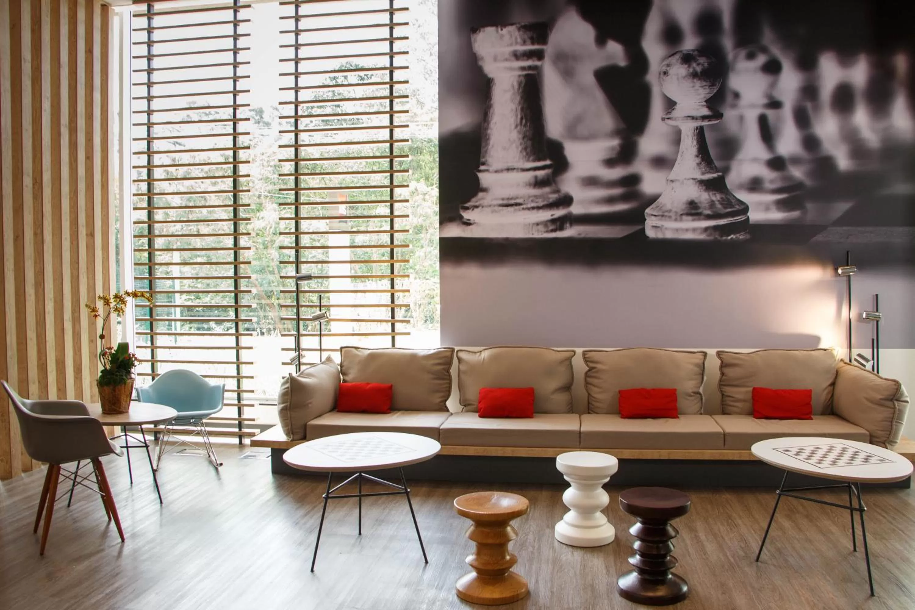 Living room in ibis Itatiba