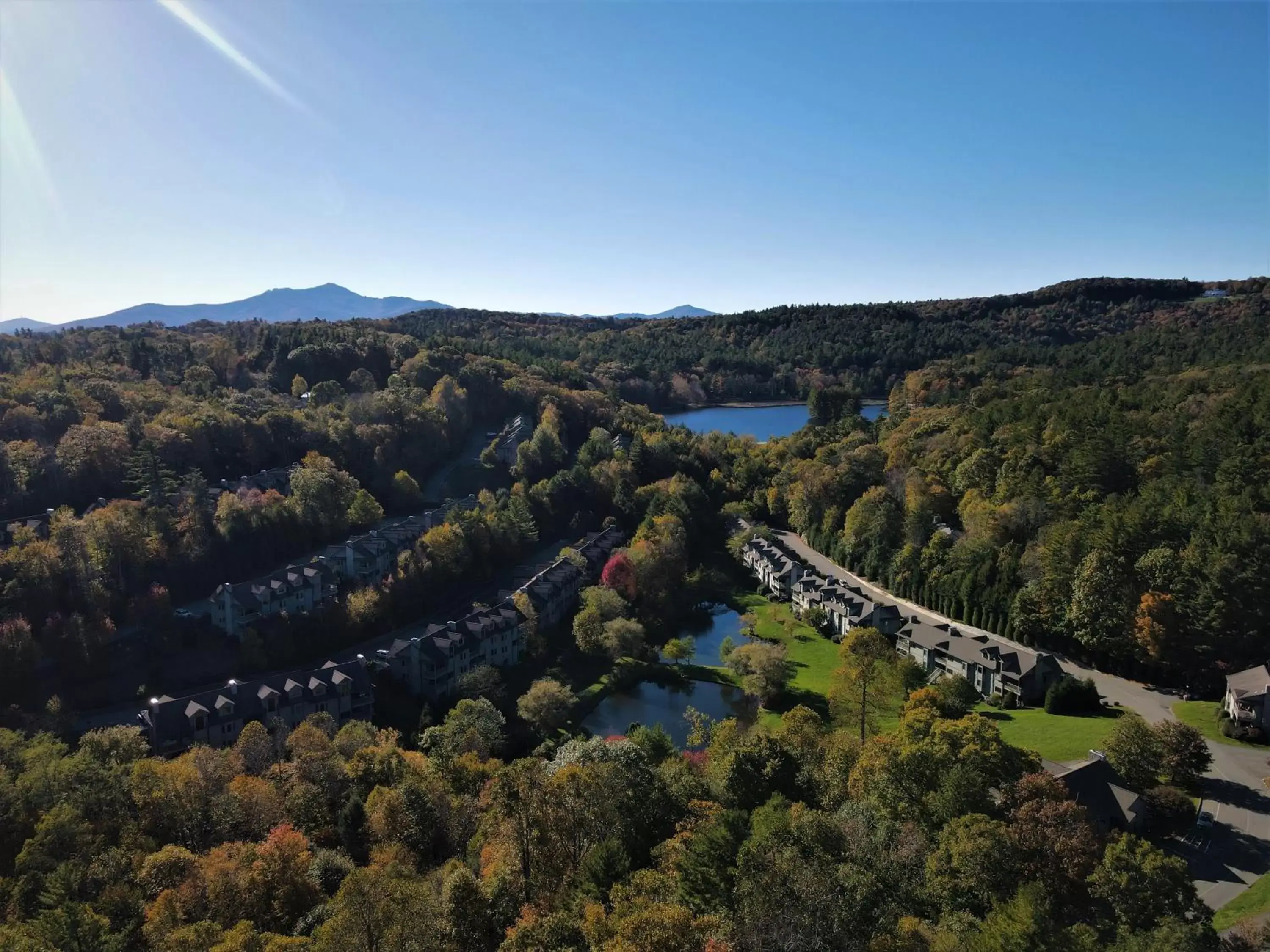 Bird's-eye View in Chetola Resort at Blowing Rock (Lodge)