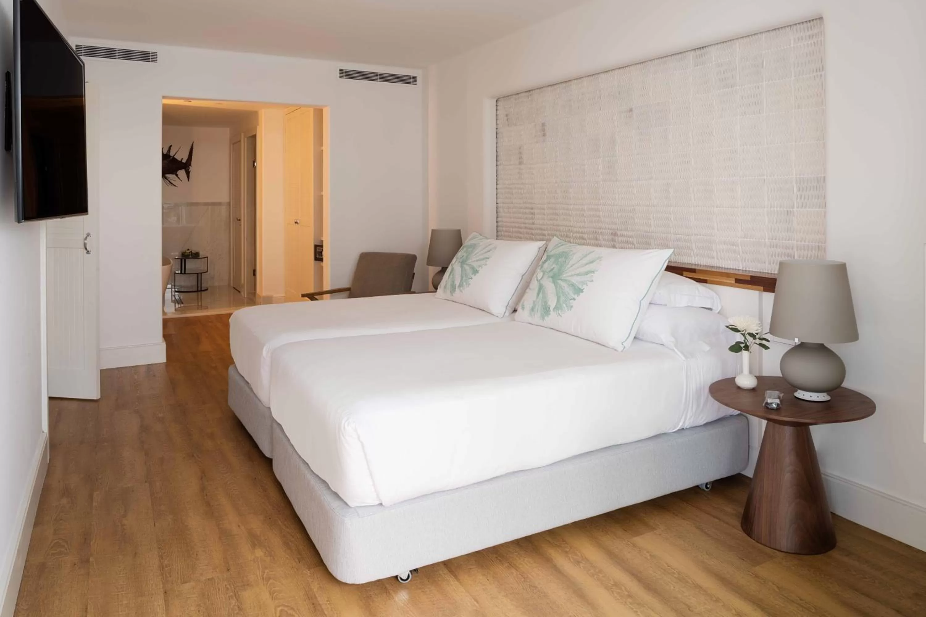 Bed in Hotel Fariones