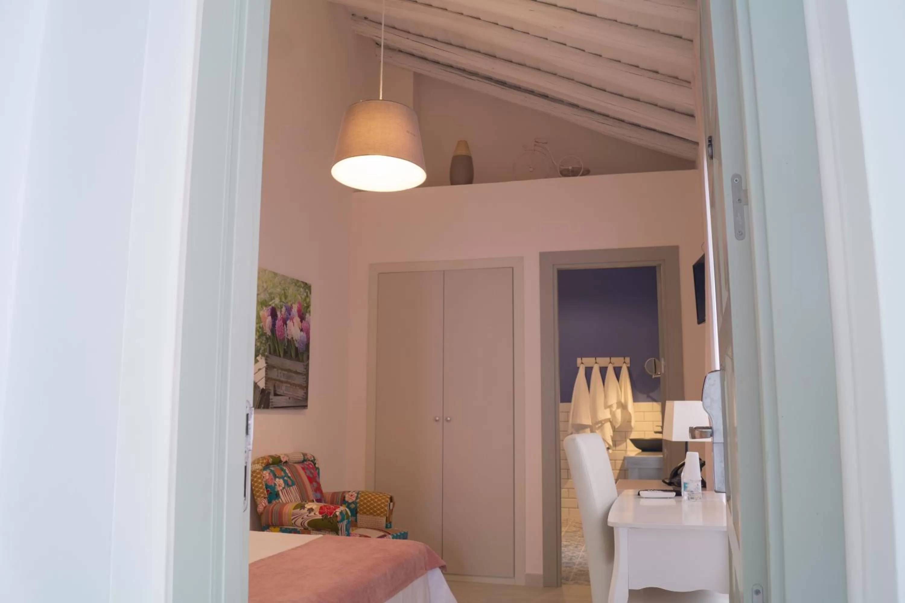 Bed in Hospedería Baños Arabes de Córdoba Dos