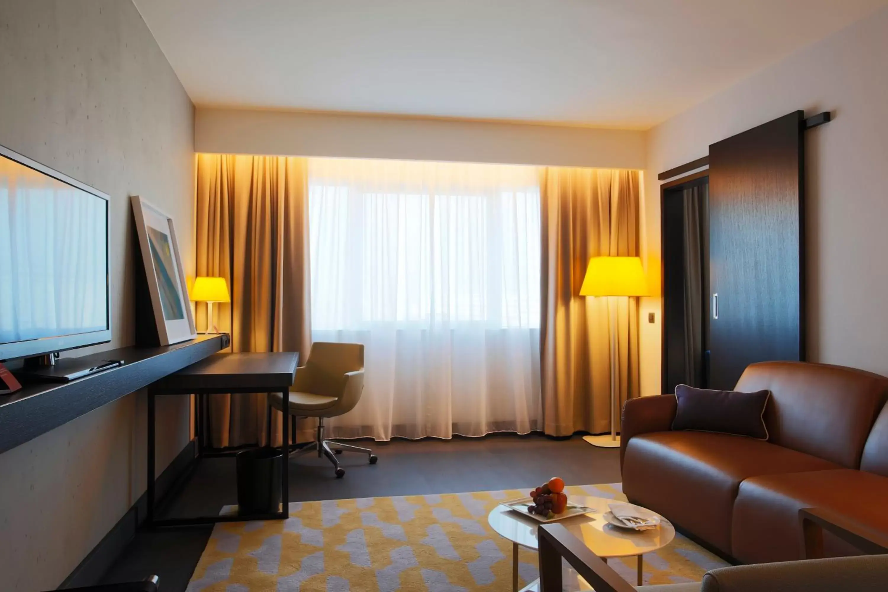 Bedroom, Seating Area in Crowne Plaza Belgrade, an IHG Hotel