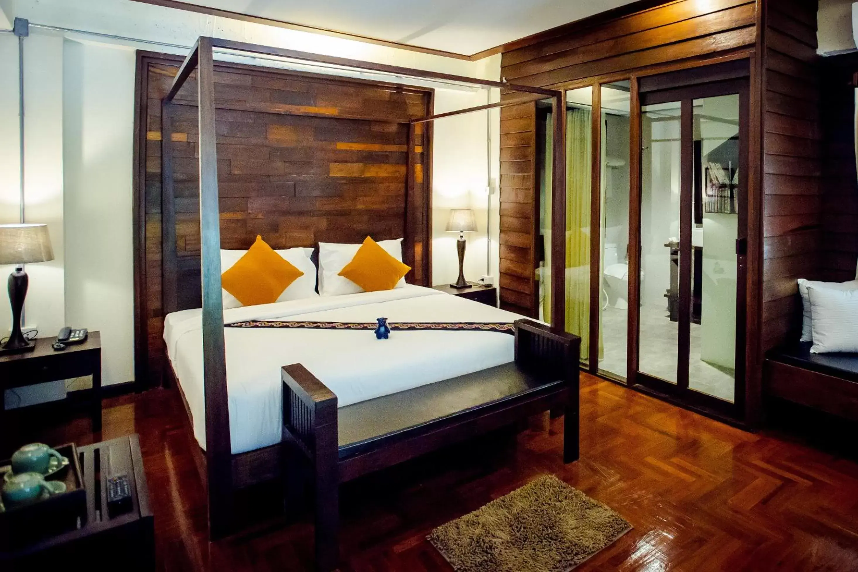 Deluxe Double Room in Kampaeng Ngam Hotel - SHA Extra Plus