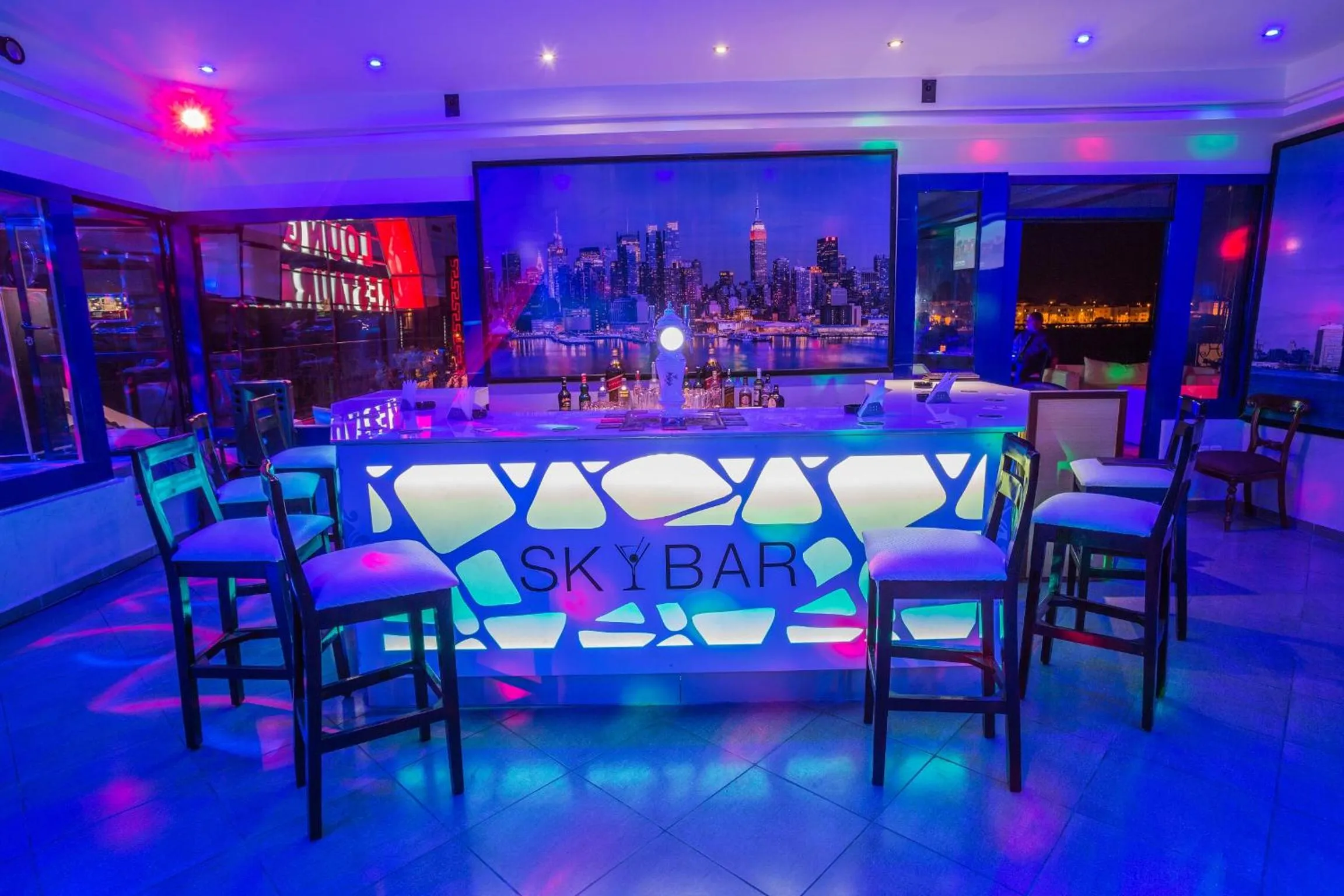 Lounge or bar in Menzeh Zalagh 2Boutique Hôtel & Sky