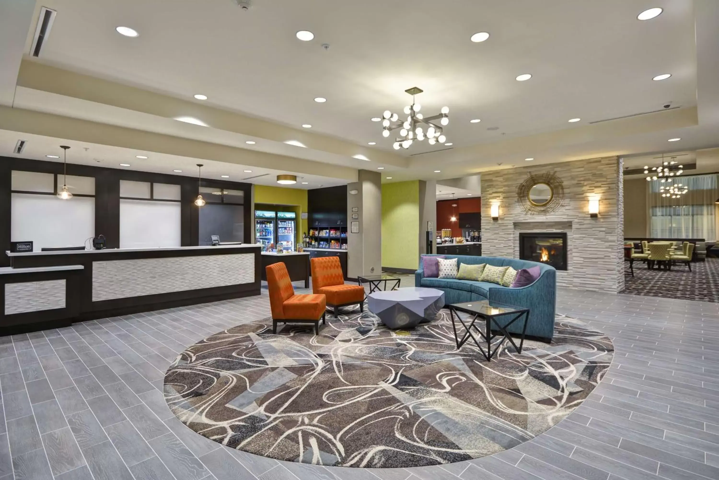 Restaurant/places to eat, Lobby/Reception in Homewood Suites By Hilton Rocky Mount