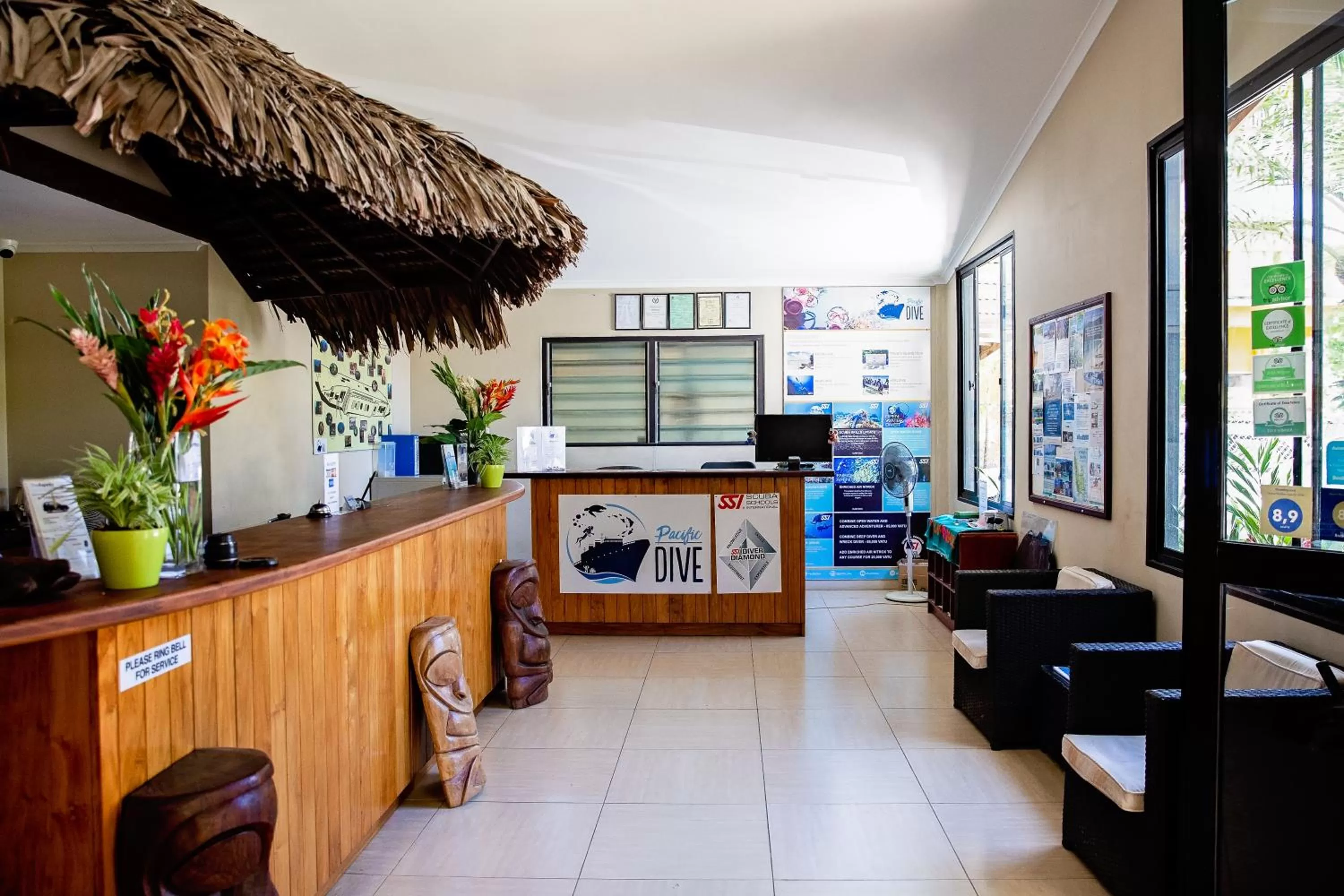 Lobby or reception in The Espiritu